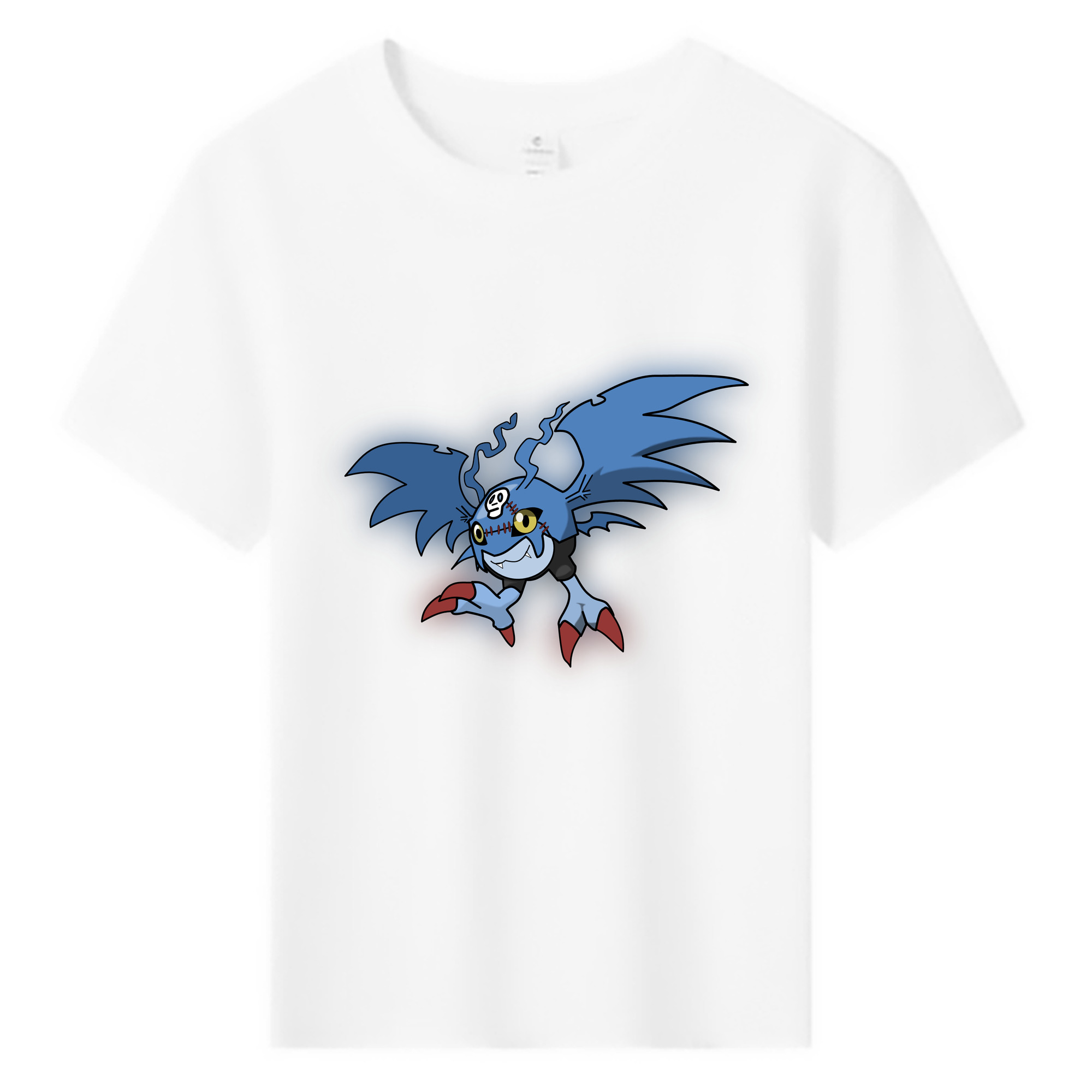 （画像用） Digimon デジタルモンスター/デジモン 綿100％キッズTシャツ（フロントプリント）