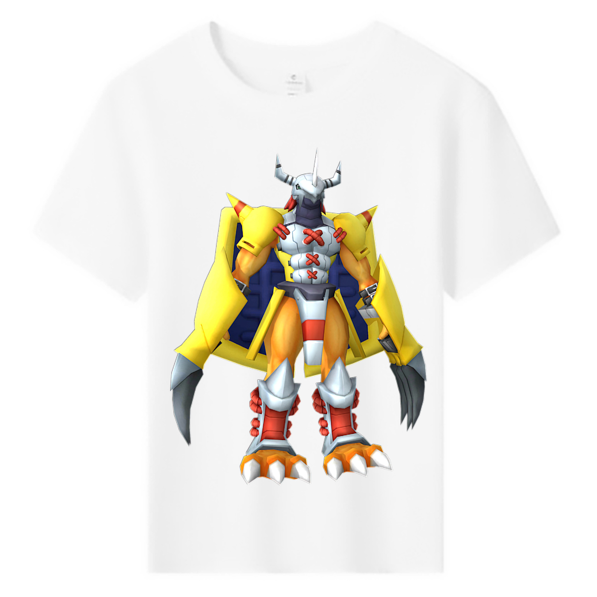 （画像用） Digimon デジタルモンスター/デジモン 綿100％キッズTシャツ（フロントプリント）