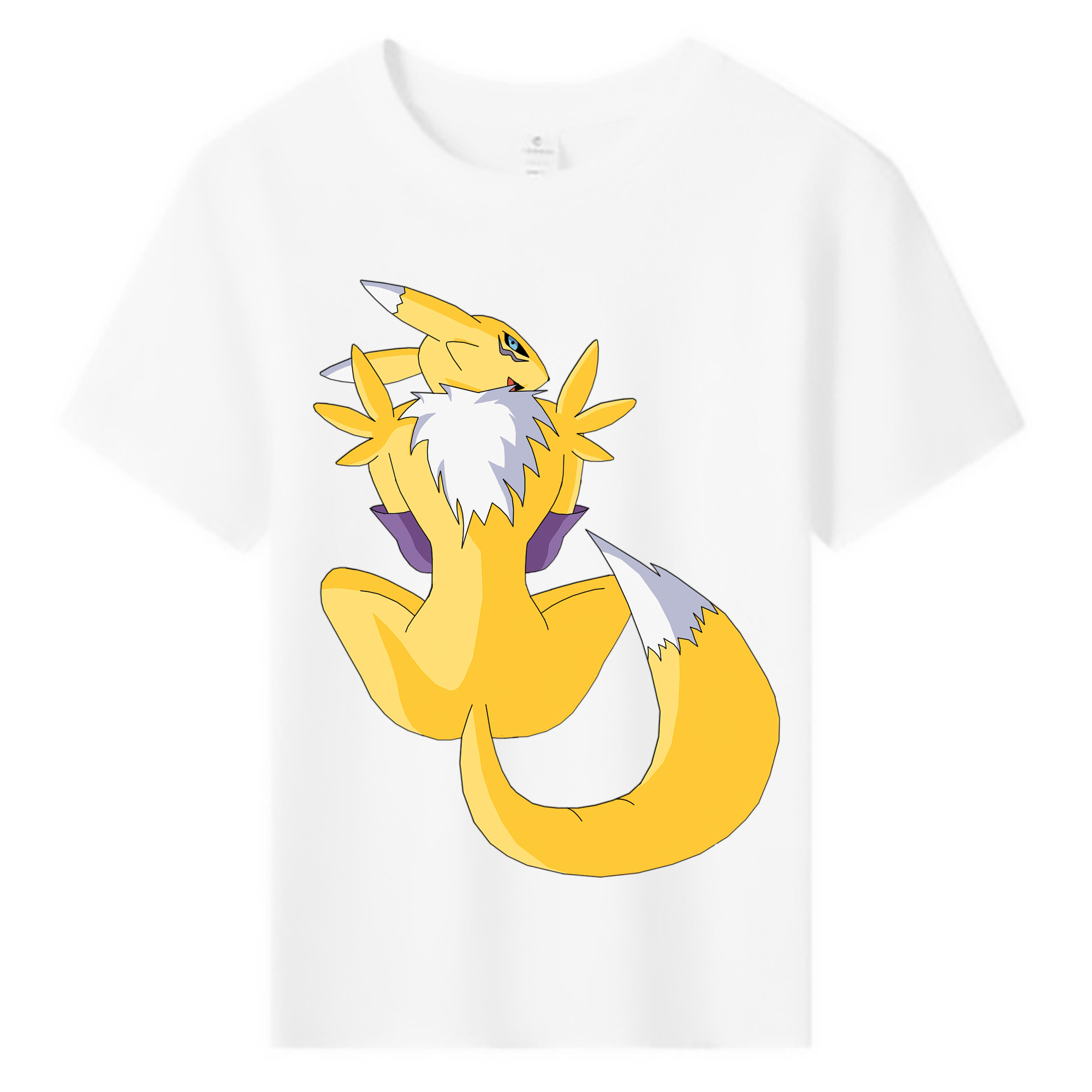 （画像用） Digimon デジタルモンスター/デジモン 綿100％キッズTシャツ（フロントプリント）