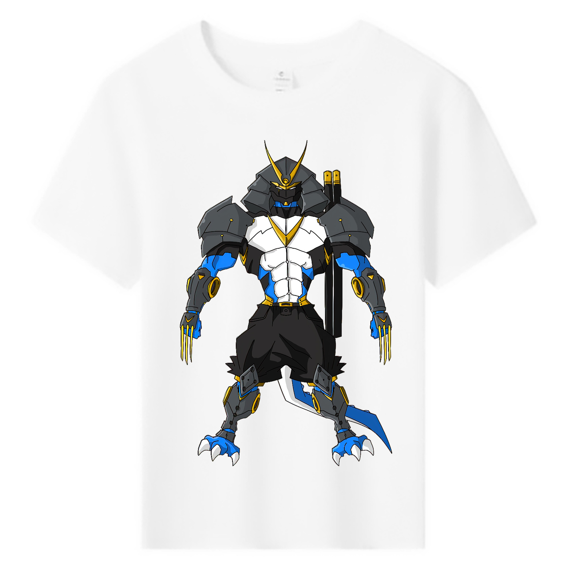 （画像用） Digimon デジタルモンスター/デジモン 綿100％キッズTシャツ（フロントプリント）