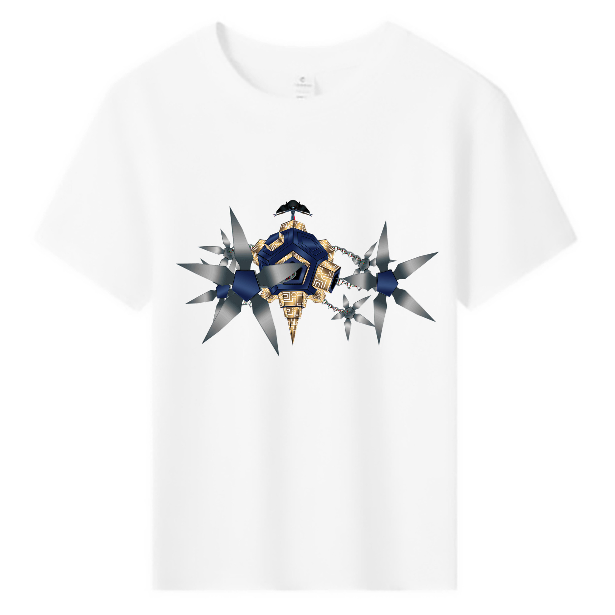 （画像用） Digimon デジタルモンスター/デジモン 綿100％キッズTシャツ（フロントプリント）