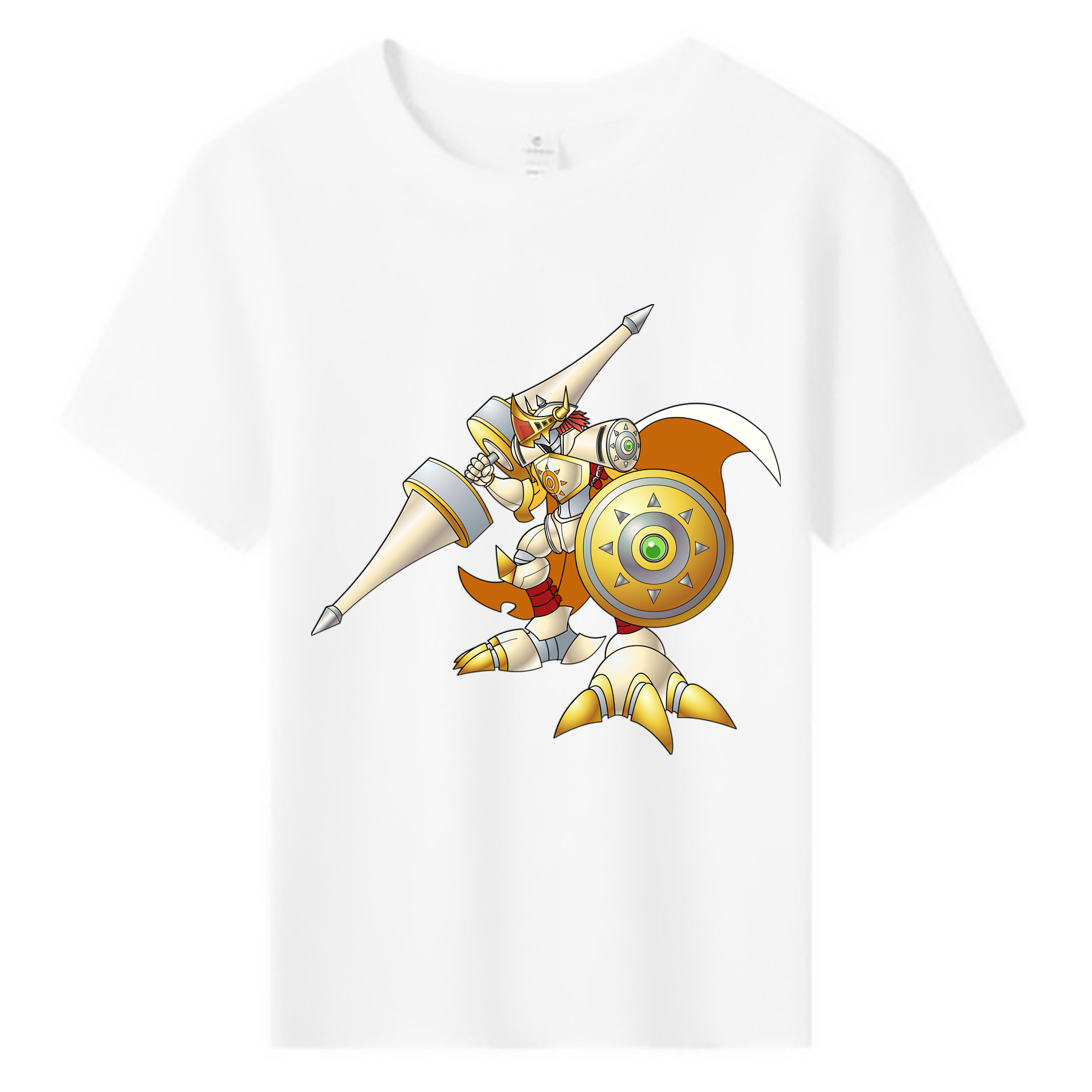 （画像用） Digimon デジタルモンスター/デジモン 綿100％キッズTシャツ（フロントプリント）