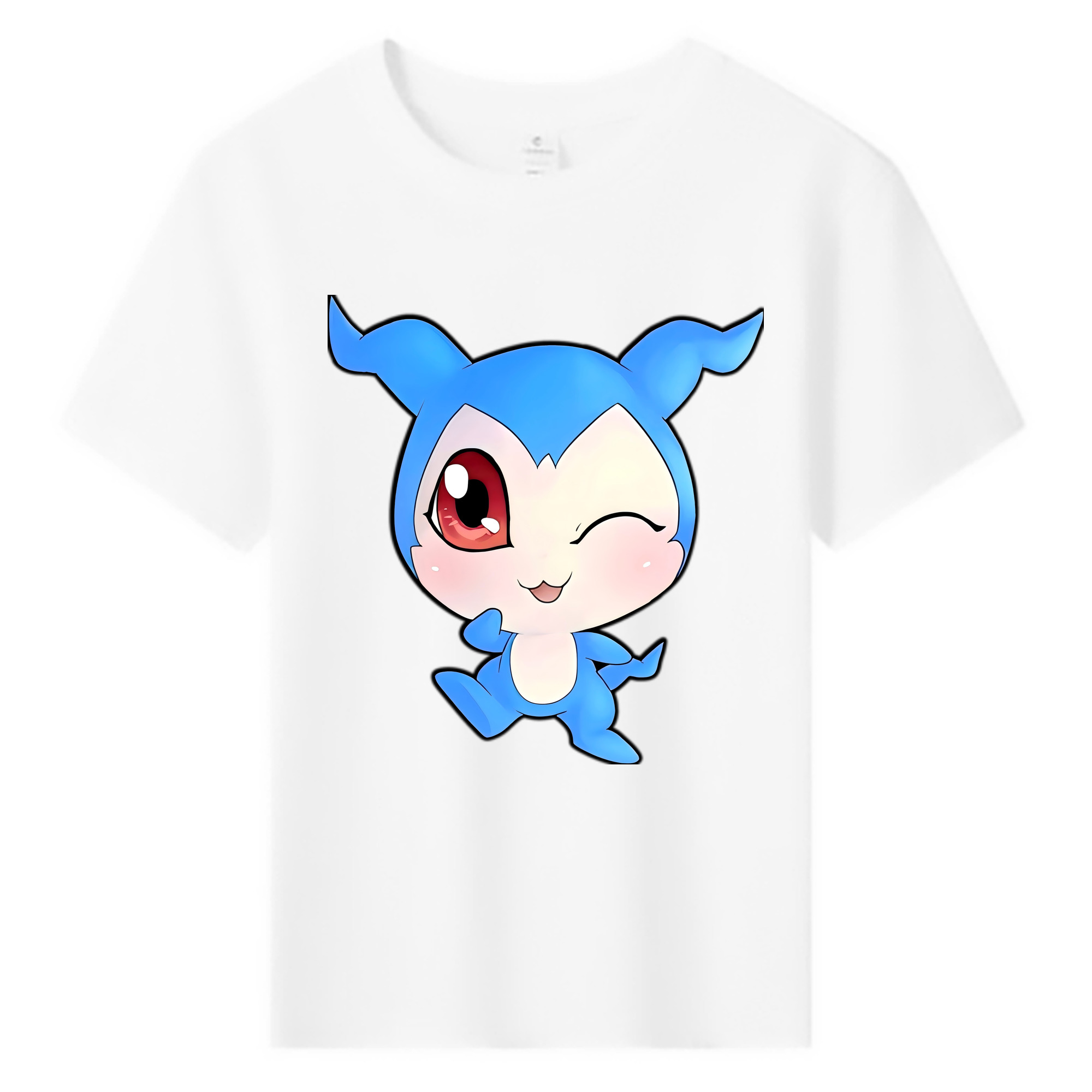 （画像用） Digimon デジタルモンスター/デジモン 綿100％キッズTシャツ（フロントプリント）