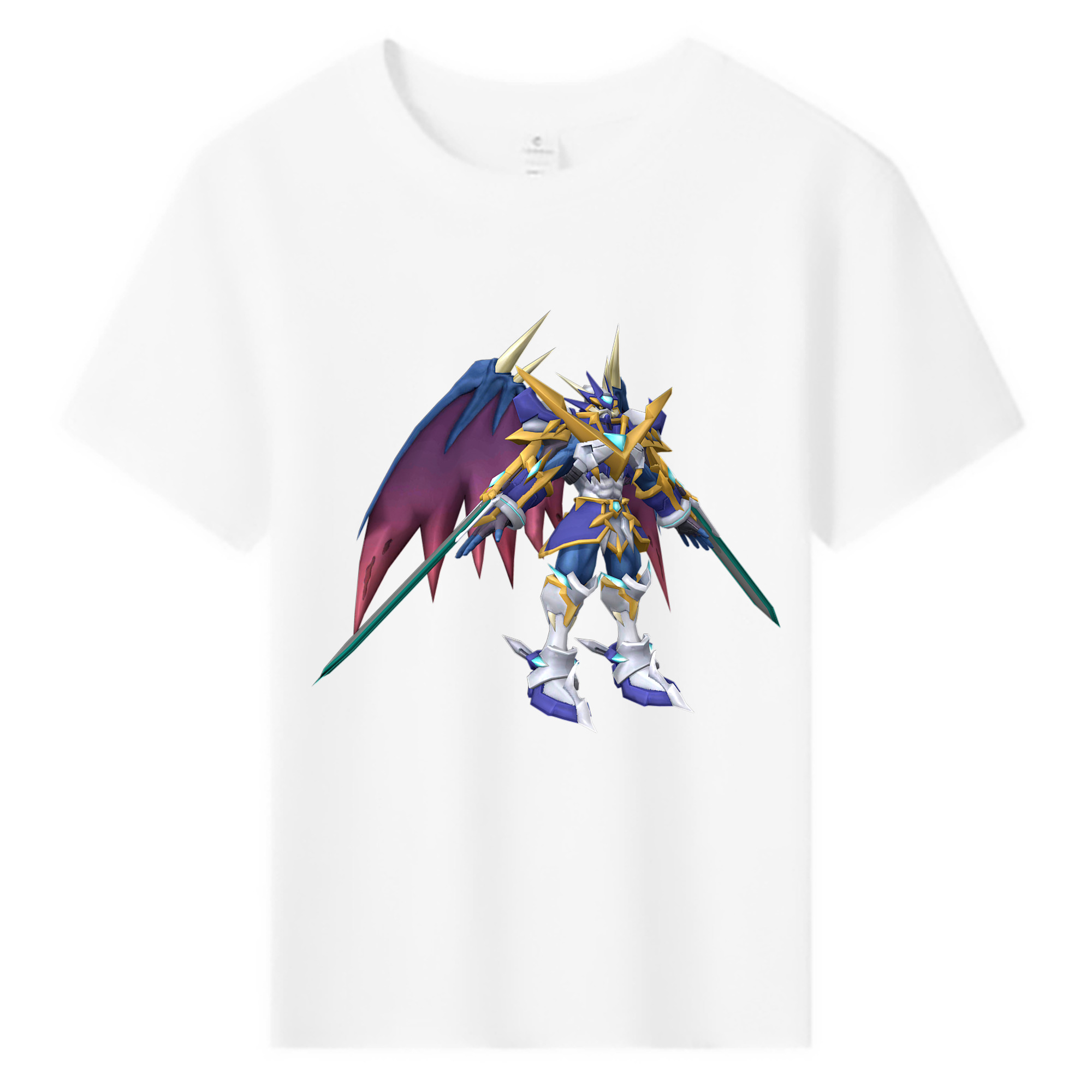 （画像用） Digimon デジタルモンスター/デジモン 綿100％キッズTシャツ（フロントプリント）
