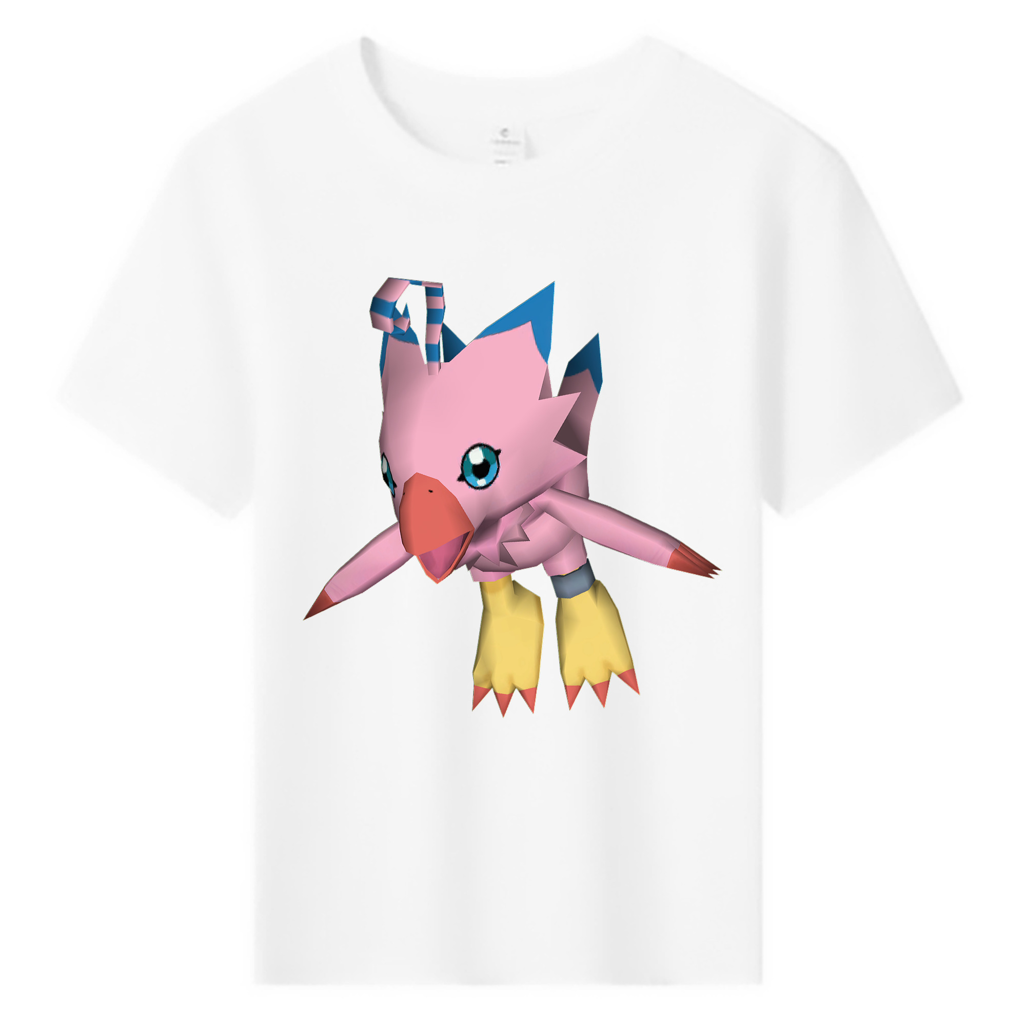 （画像用） Digimon デジタルモンスター/デジモン 綿100％キッズTシャツ（フロントプリント）