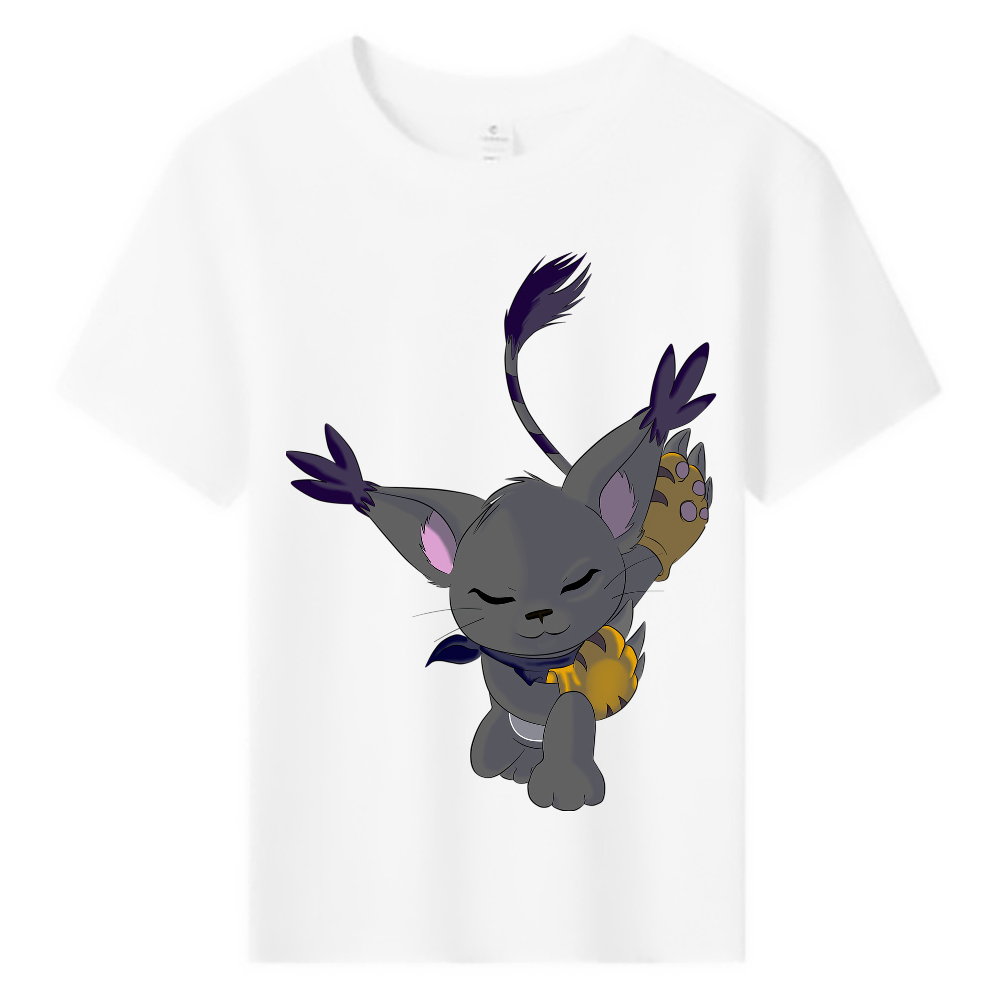 （画像用） Digimon デジタルモンスター/デジモン 綿100％キッズTシャツ（フロントプリント）