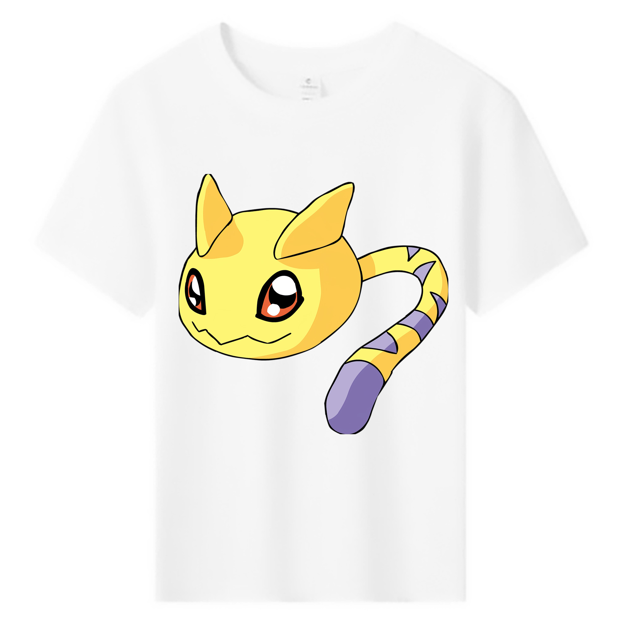 （画像用） Digimon デジタルモンスター/デジモン 綿100％キッズTシャツ（フロントプリント）