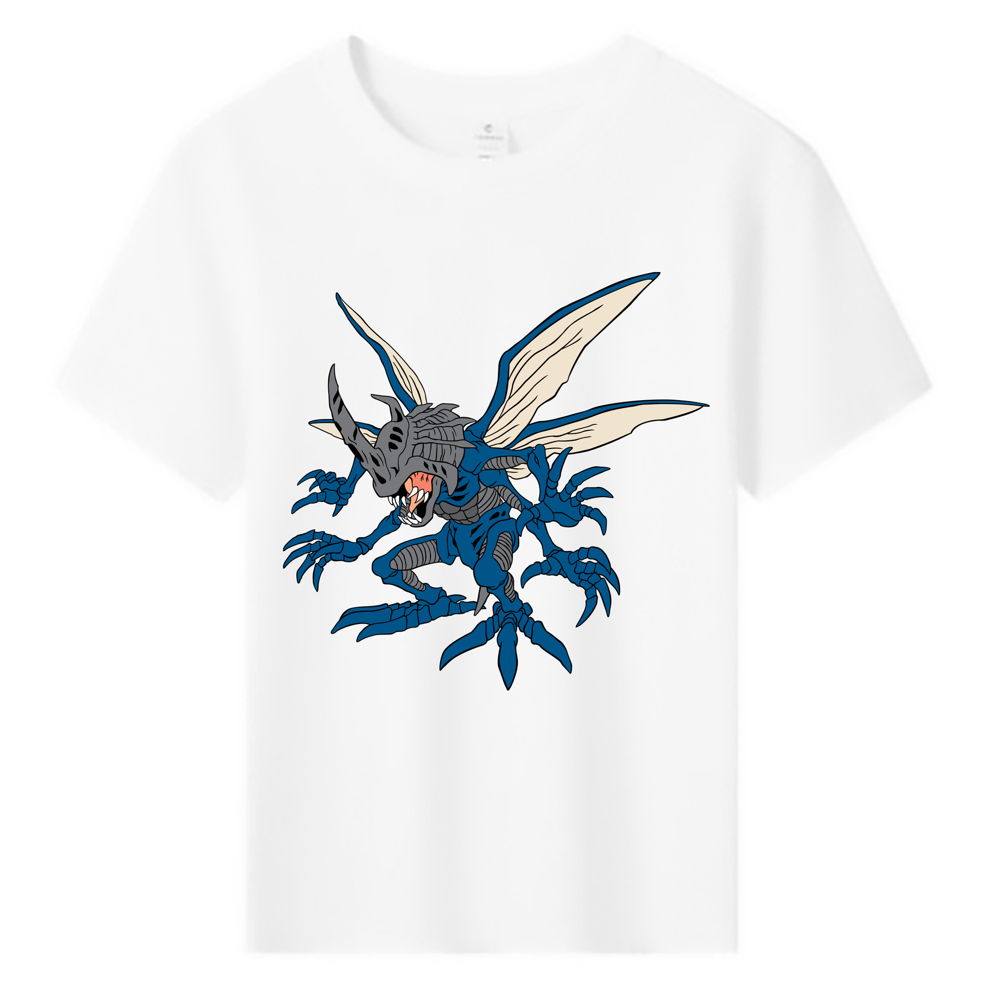 （画像用） Digimon デジタルモンスター/デジモン 綿100％キッズTシャツ（フロントプリント）
