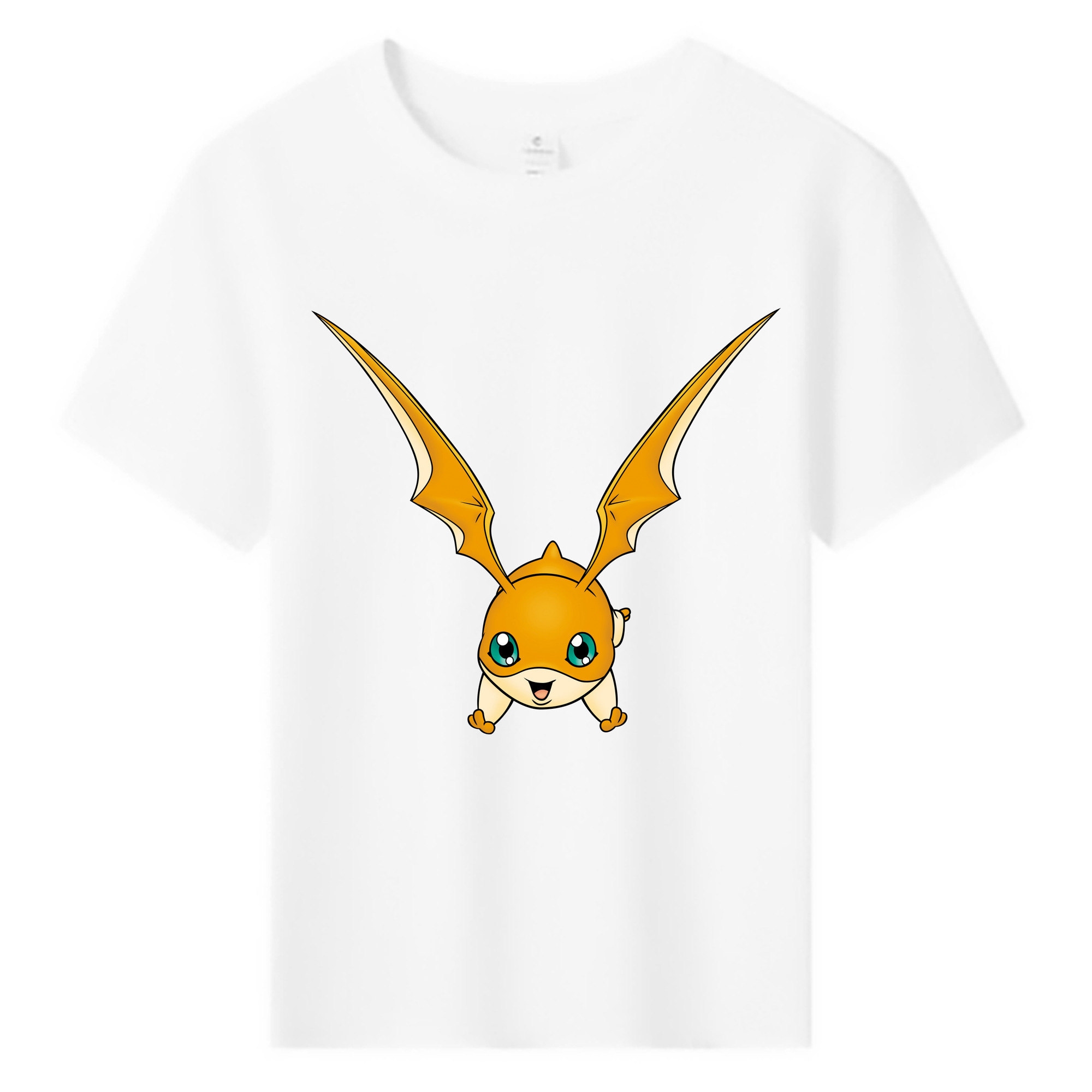 （画像用） Digimon デジタルモンスター/デジモン 綿100％キッズTシャツ（フロントプリント）