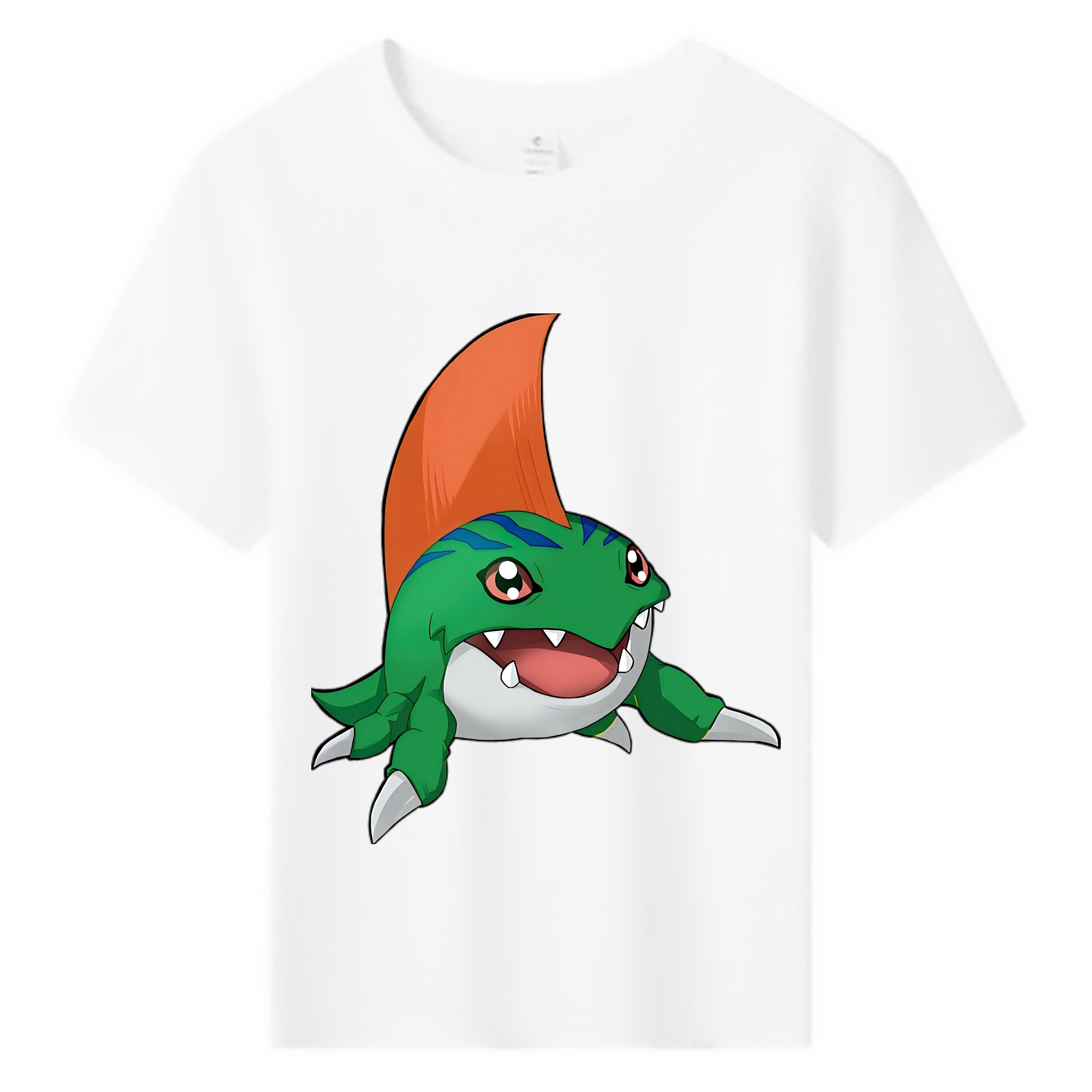 （画像用） Digimon デジタルモンスター/デジモン 綿100％キッズTシャツ（フロントプリント）