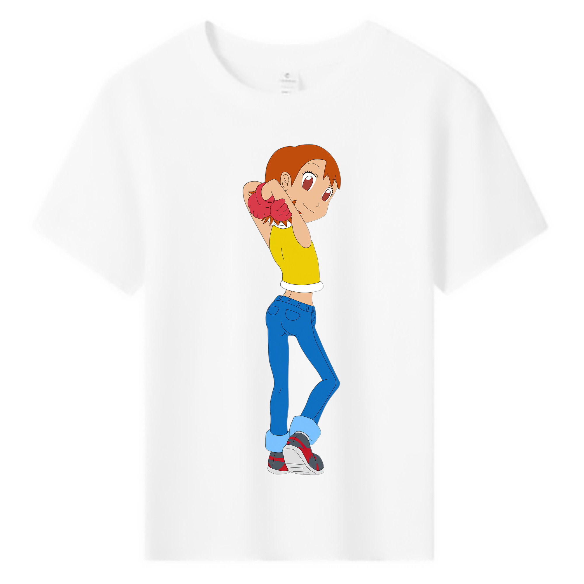 （画像用） Digimon デジタルモンスター/デジモン 綿100％キッズTシャツ（フロントプリント）