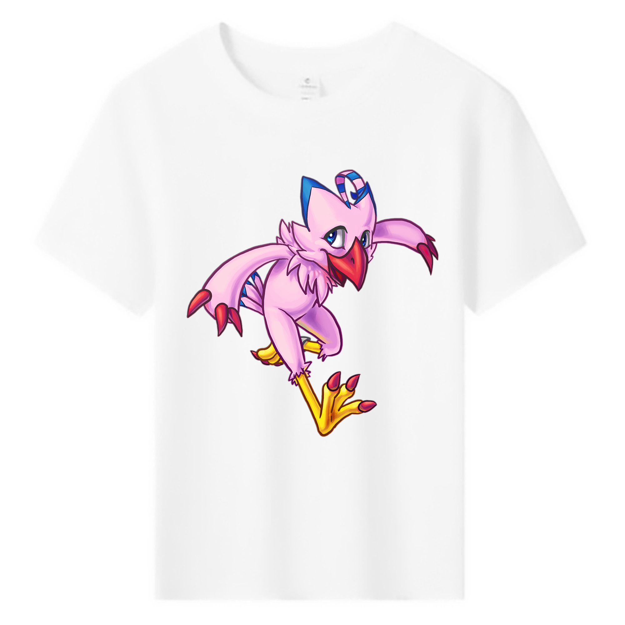 （画像用） Digimon デジタルモンスター/デジモン 綿100％キッズTシャツ（フロントプリント）