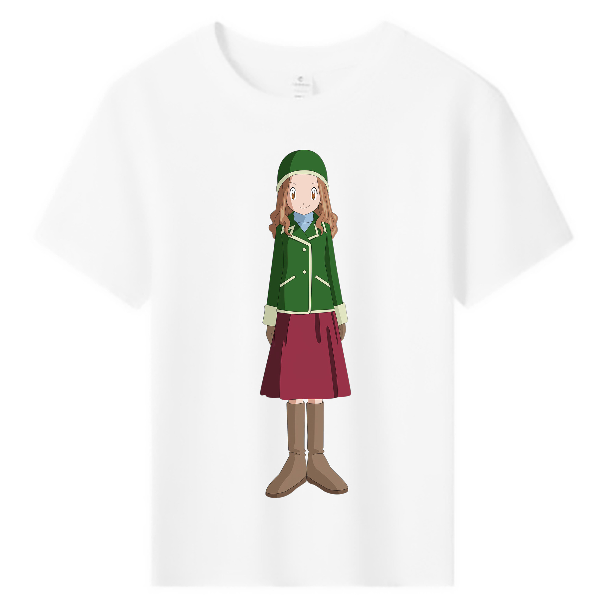 （画像用） Digimon デジタルモンスター/デジモン 綿100％キッズTシャツ（フロントプリント）