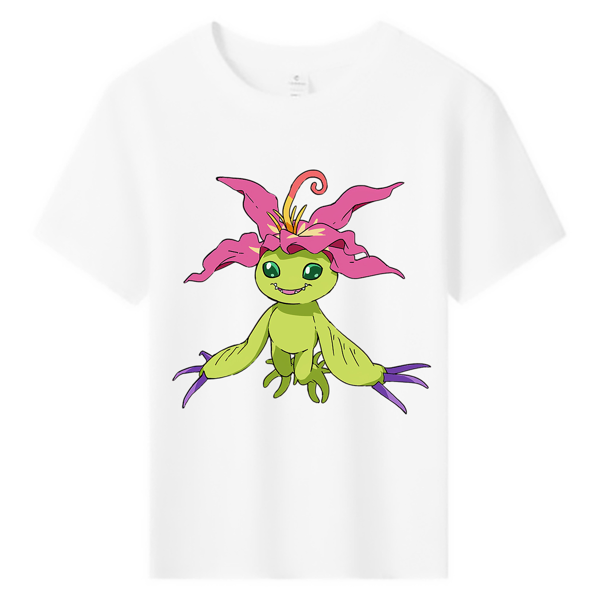 （画像用） Digimon デジタルモンスター/デジモン 綿100％キッズTシャツ（フロントプリント）
