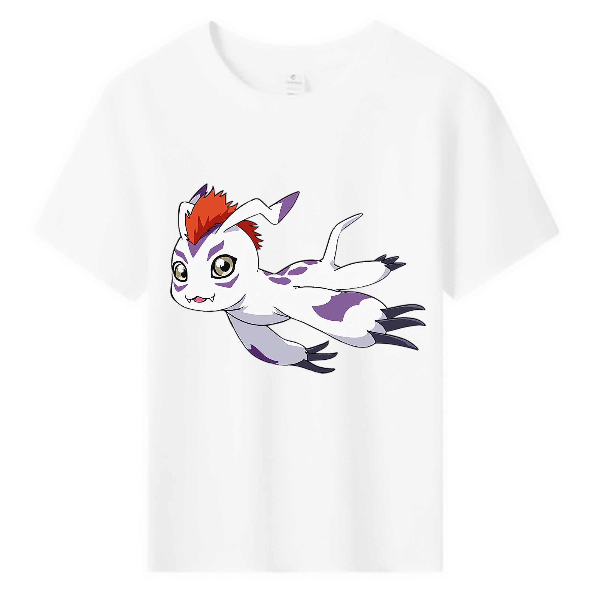 （画像用） Digimon デジタルモンスター/デジモン 綿100％キッズTシャツ（フロントプリント）