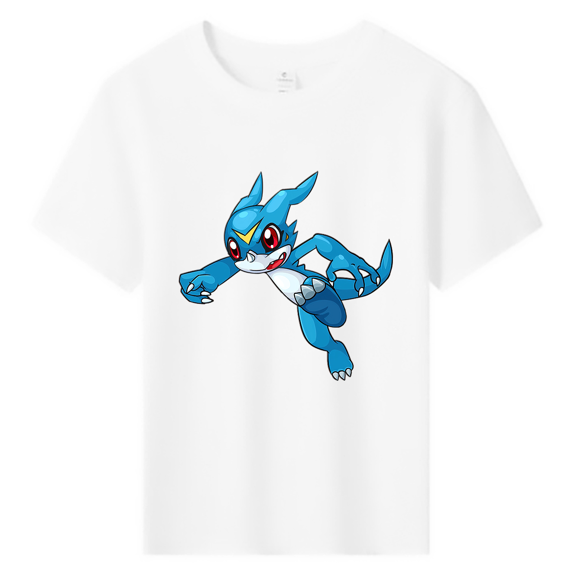 （画像用） Digimon デジタルモンスター/デジモン 綿100％キッズTシャツ（フロントプリント）