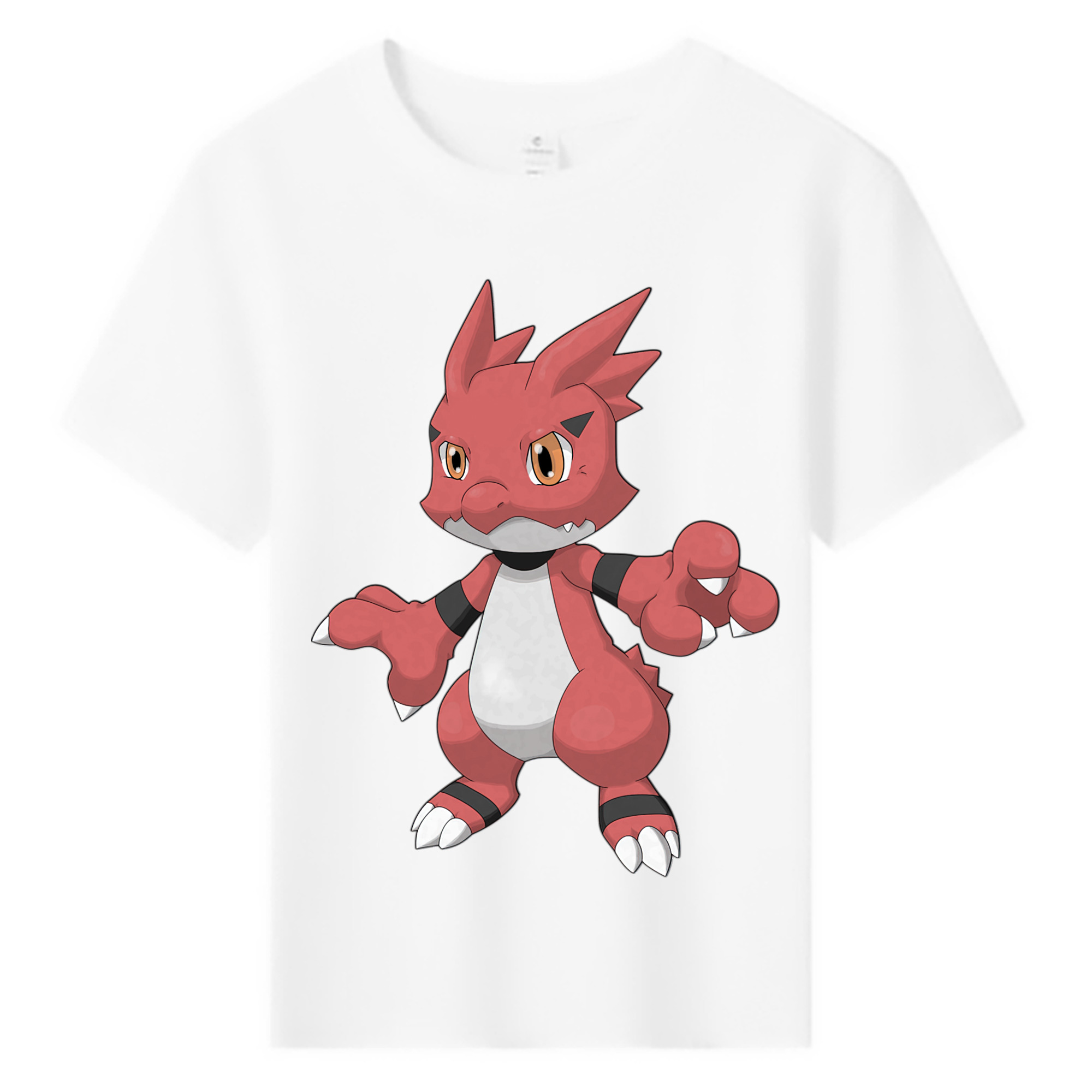 （画像用） Digimon デジタルモンスター/デジモン 綿100％キッズTシャツ（フロントプリント）