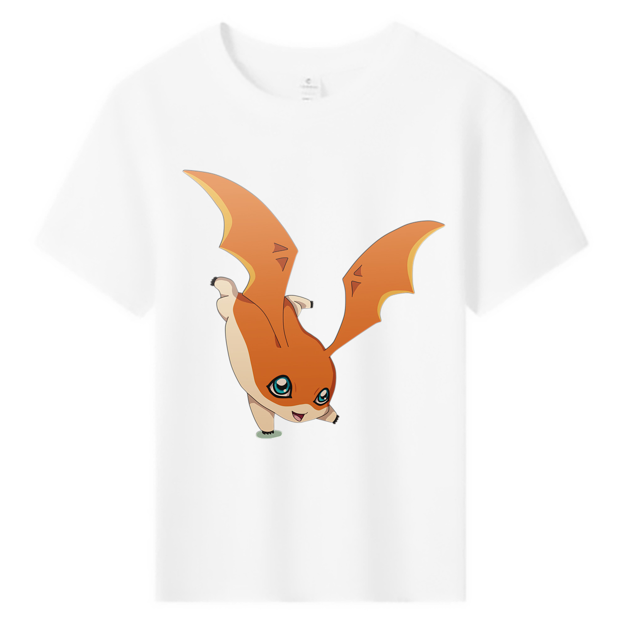 （画像用） Digimon デジタルモンスター/デジモン 綿100％キッズTシャツ（フロントプリント）