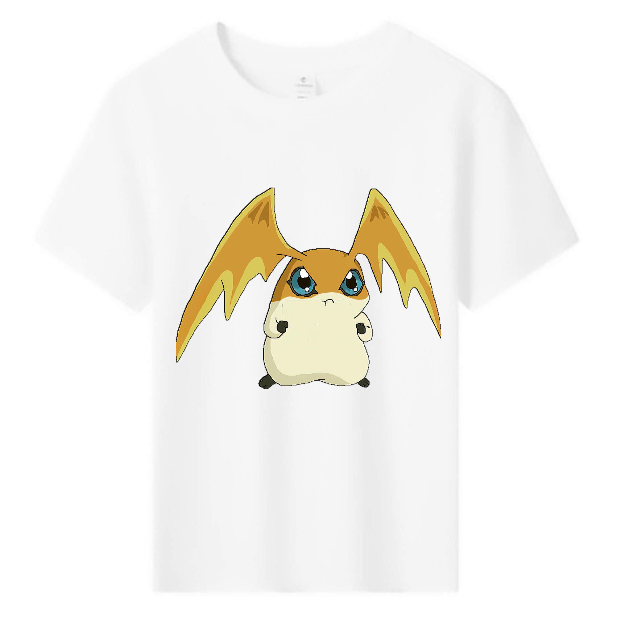（画像用） Digimon デジタルモンスター/デジモン 綿100％キッズTシャツ（フロントプリント）