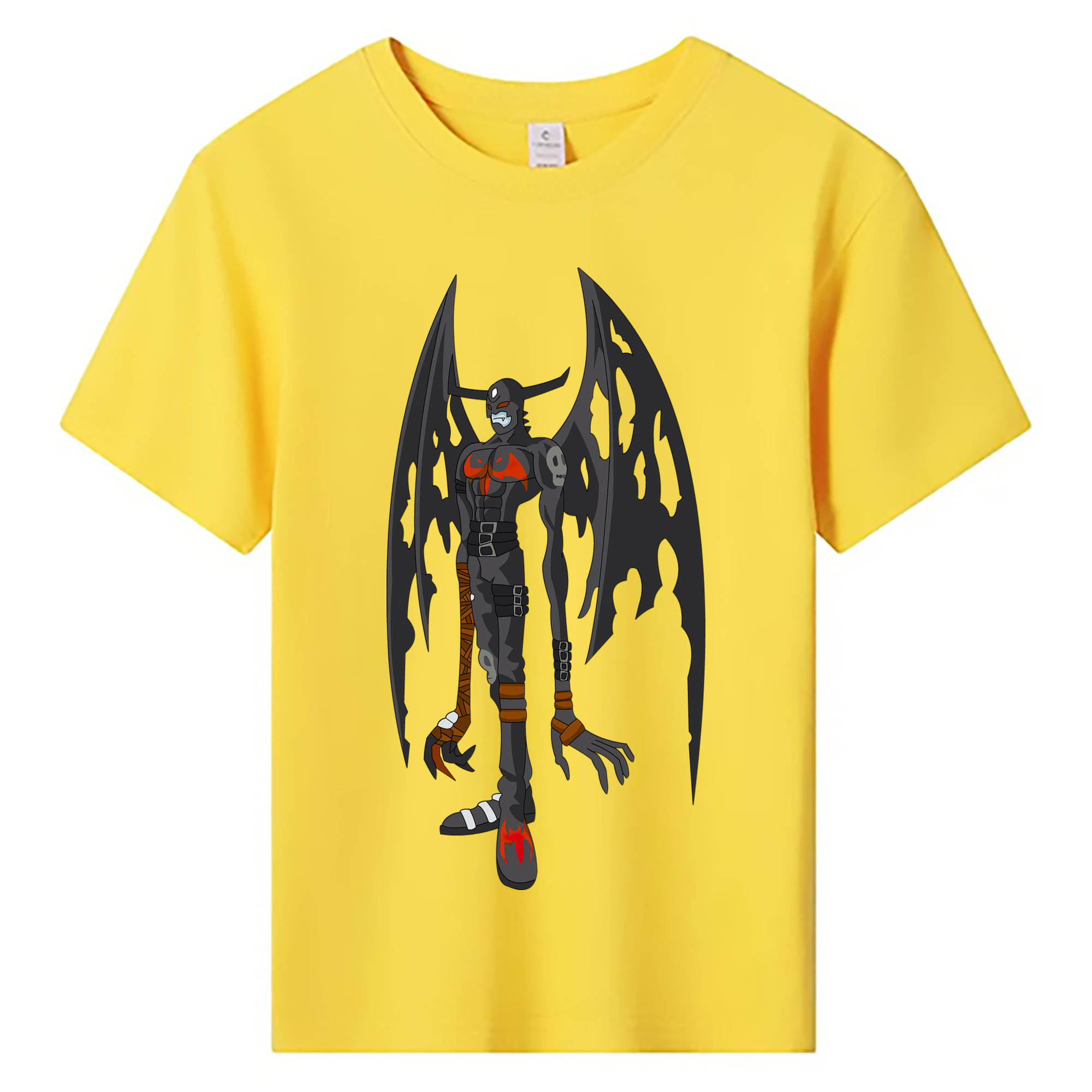 （画像用） Digimon デジタルモンスター/デジモン 綿100％キッズTシャツ（フロントプリント）