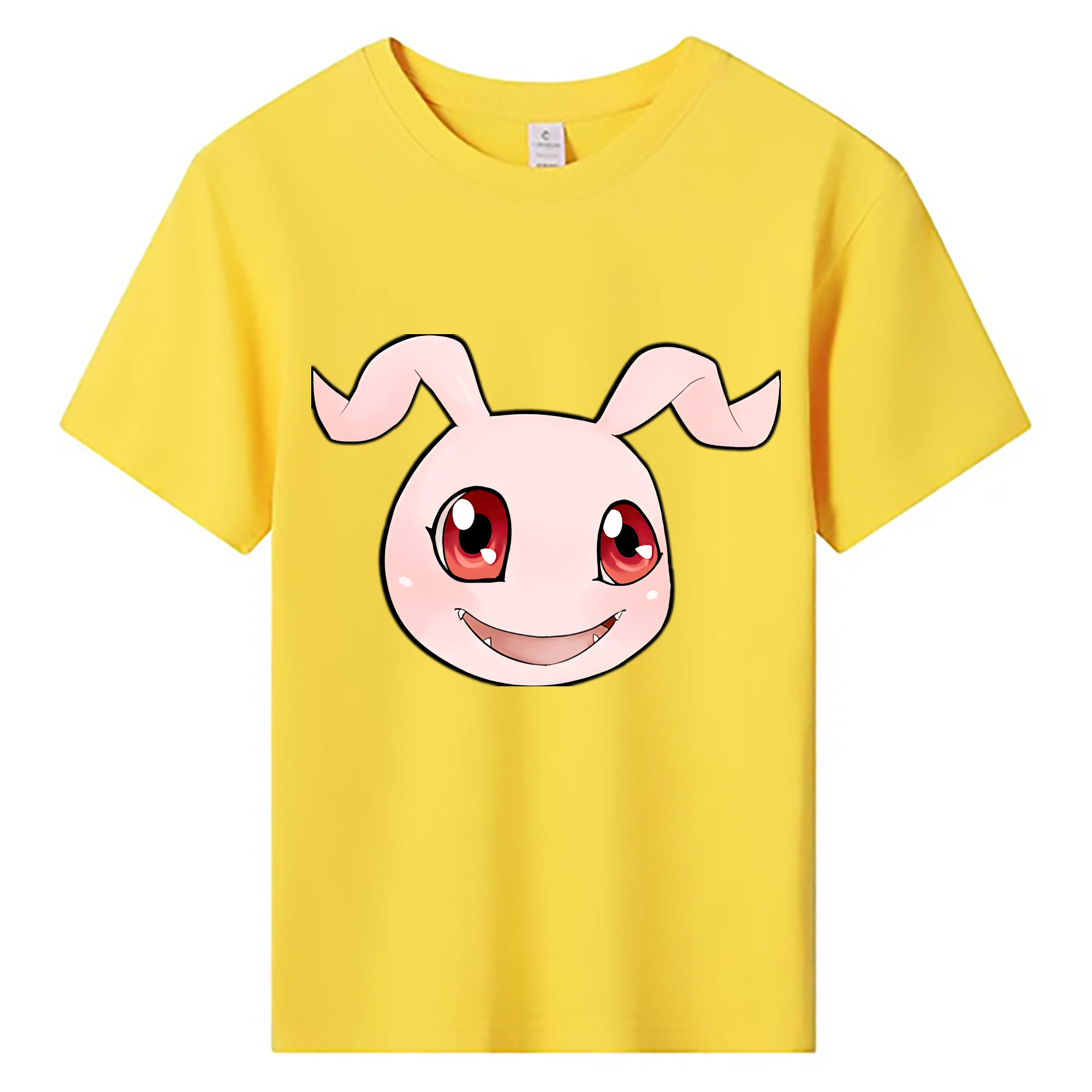 （画像用） Digimon デジタルモンスター/デジモン 綿100％キッズTシャツ（フロントプリント）
