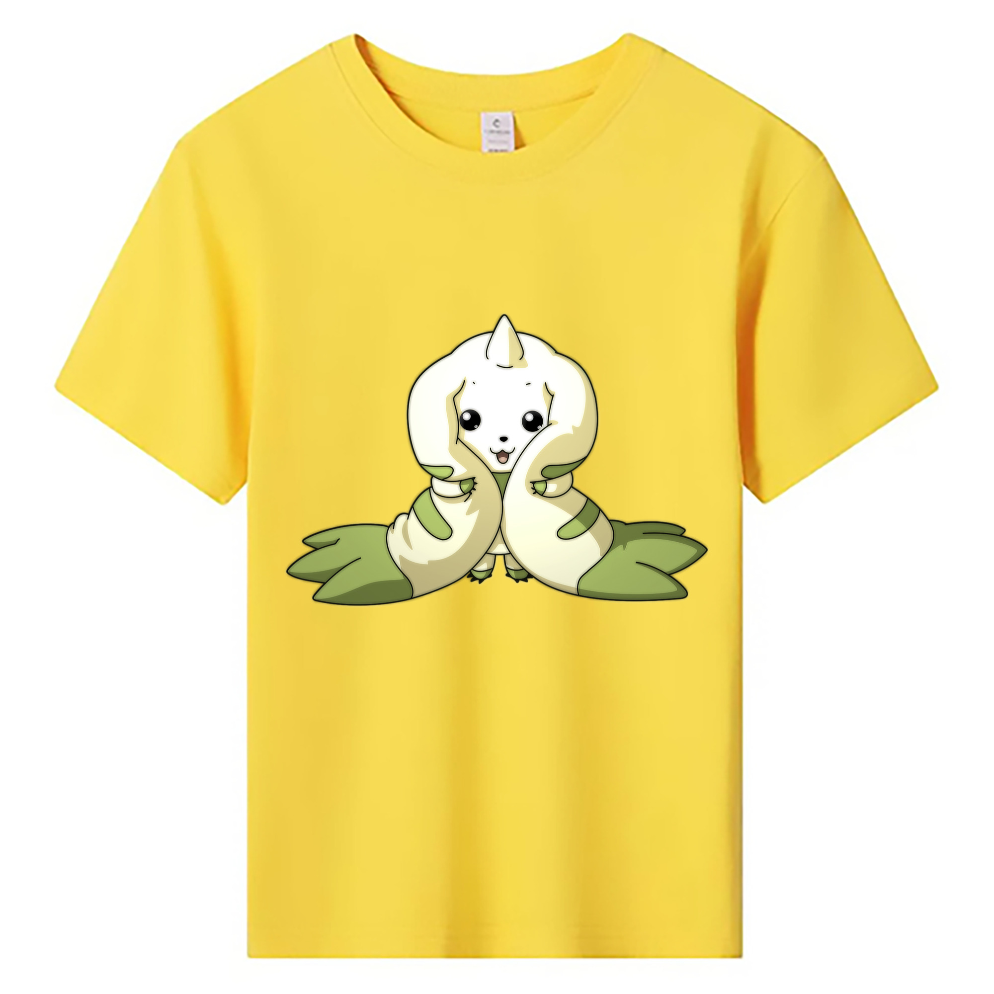 （画像用） Digimon デジタルモンスター/デジモン 綿100％キッズTシャツ（フロントプリント）