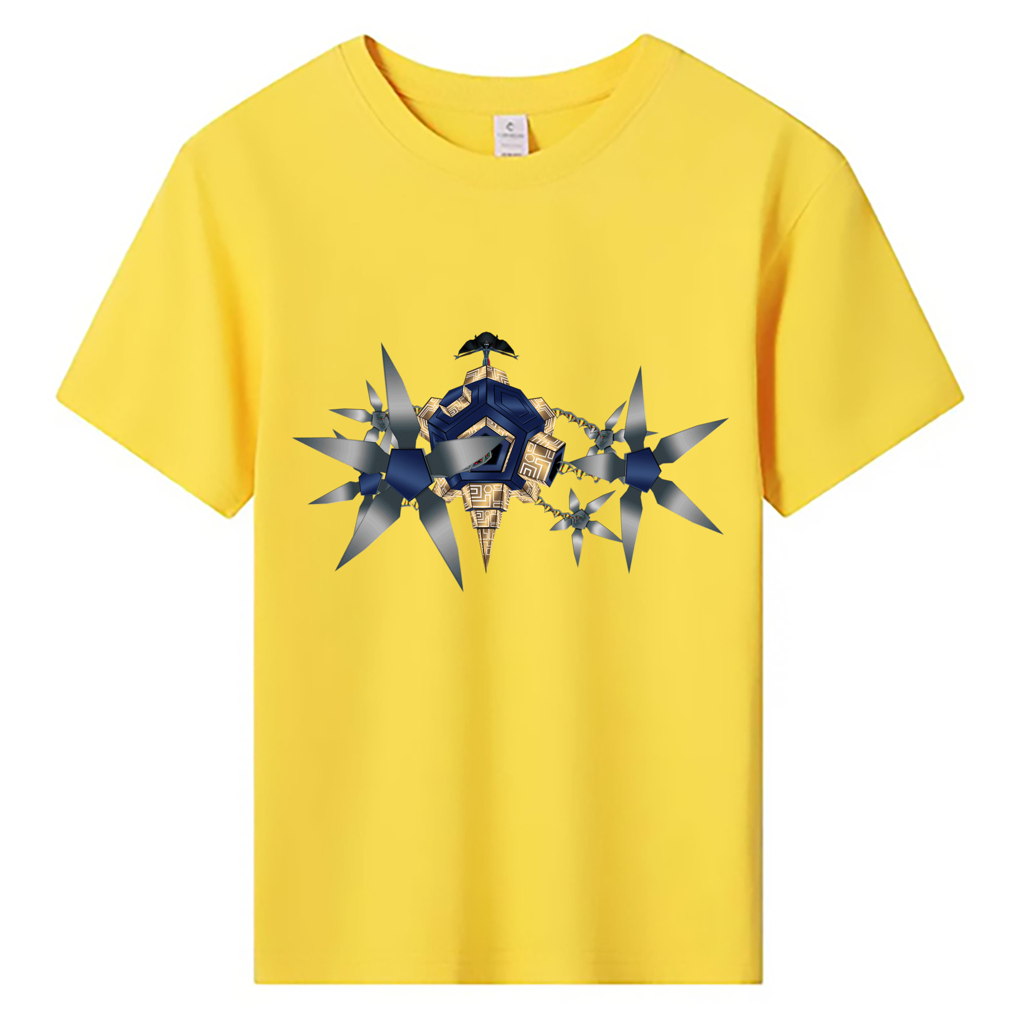 （画像用） Digimon デジタルモンスター/デジモン 綿100％キッズTシャツ（フロントプリント）