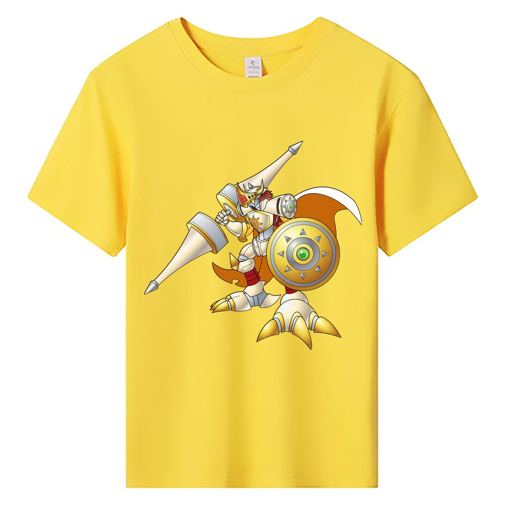 （画像用） Digimon デジタルモンスター/デジモン 綿100％キッズTシャツ（フロントプリント）