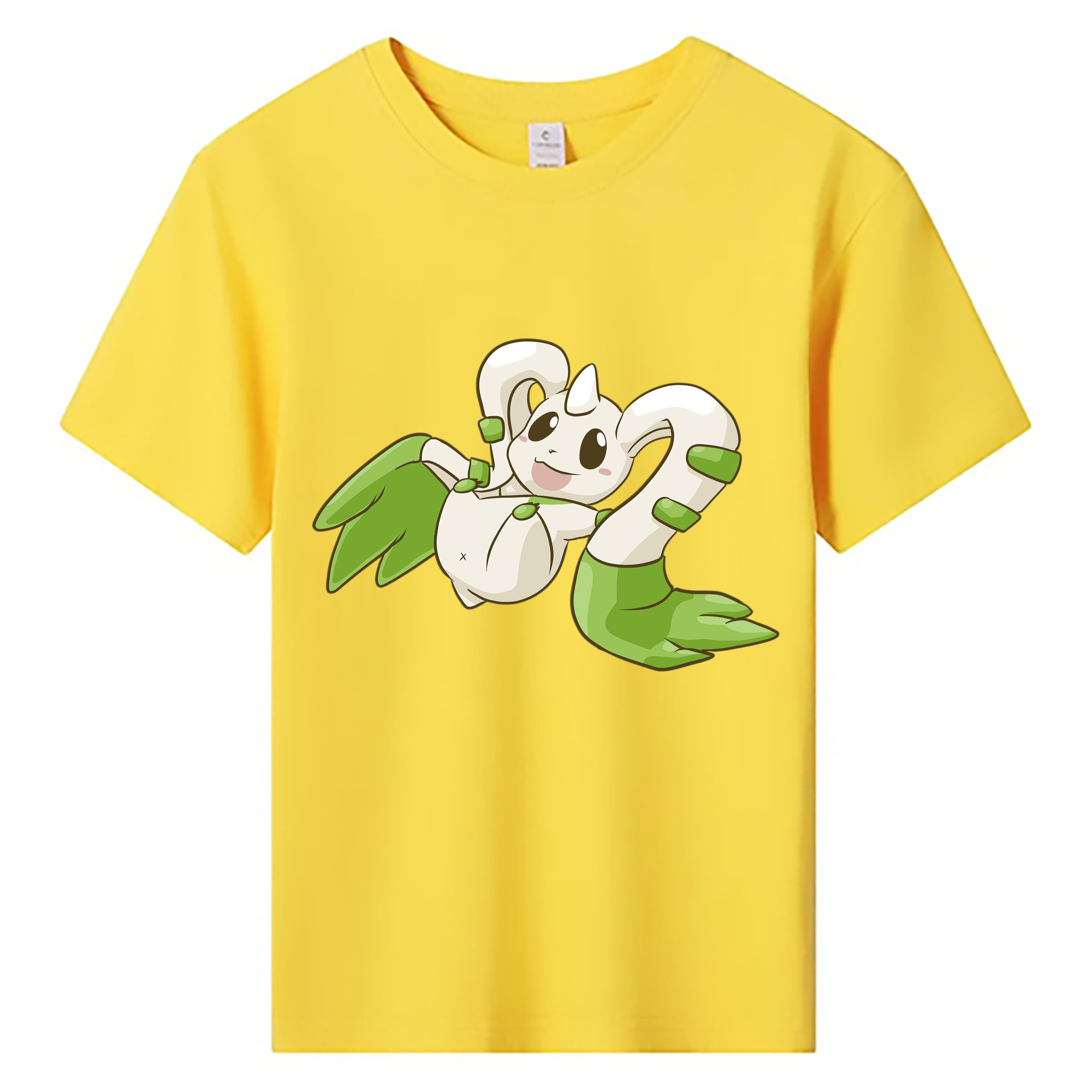 （画像用） Digimon デジタルモンスター/デジモン 綿100％キッズTシャツ（フロントプリント）