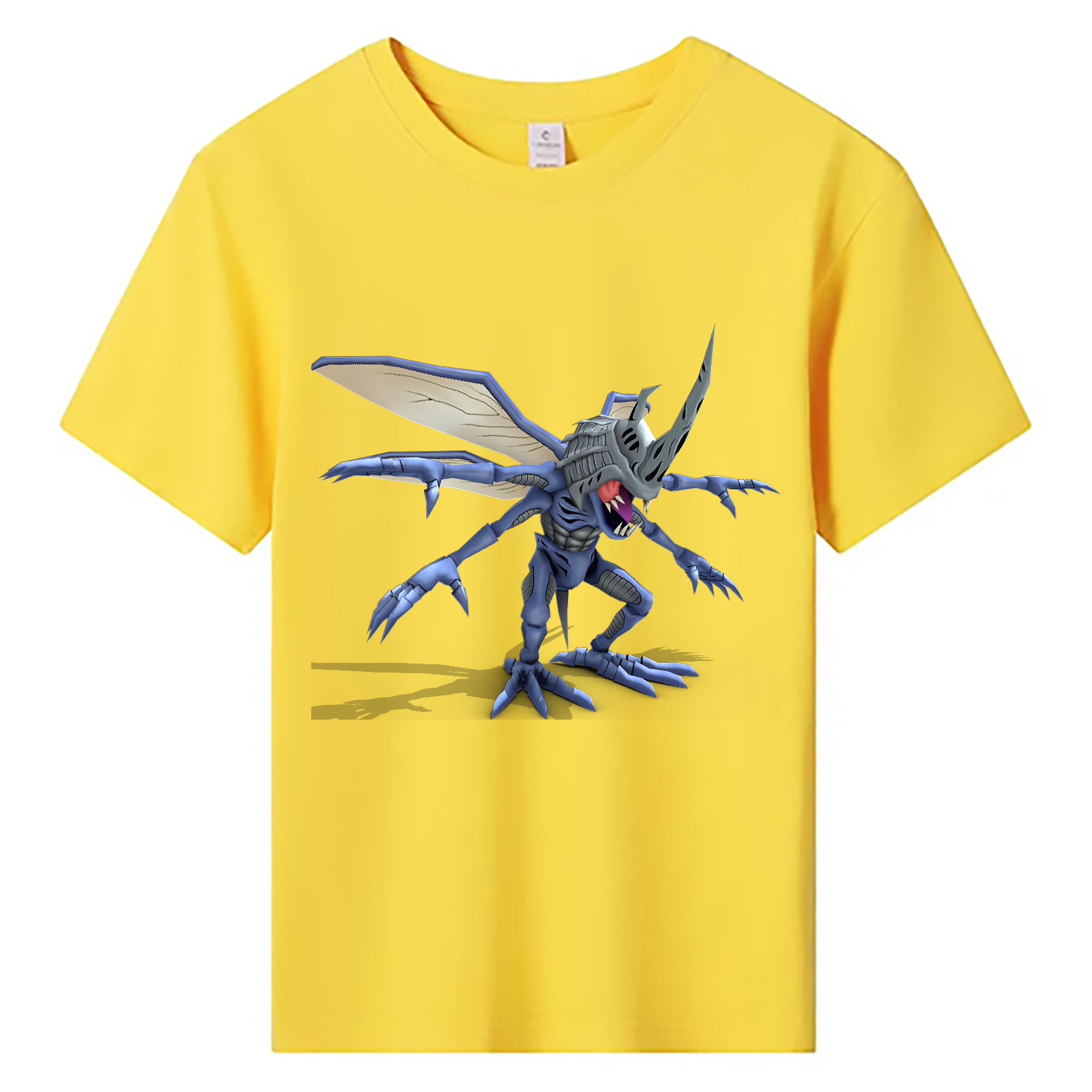 （画像用） Digimon デジタルモンスター/デジモン 綿100％キッズTシャツ（フロントプリント）