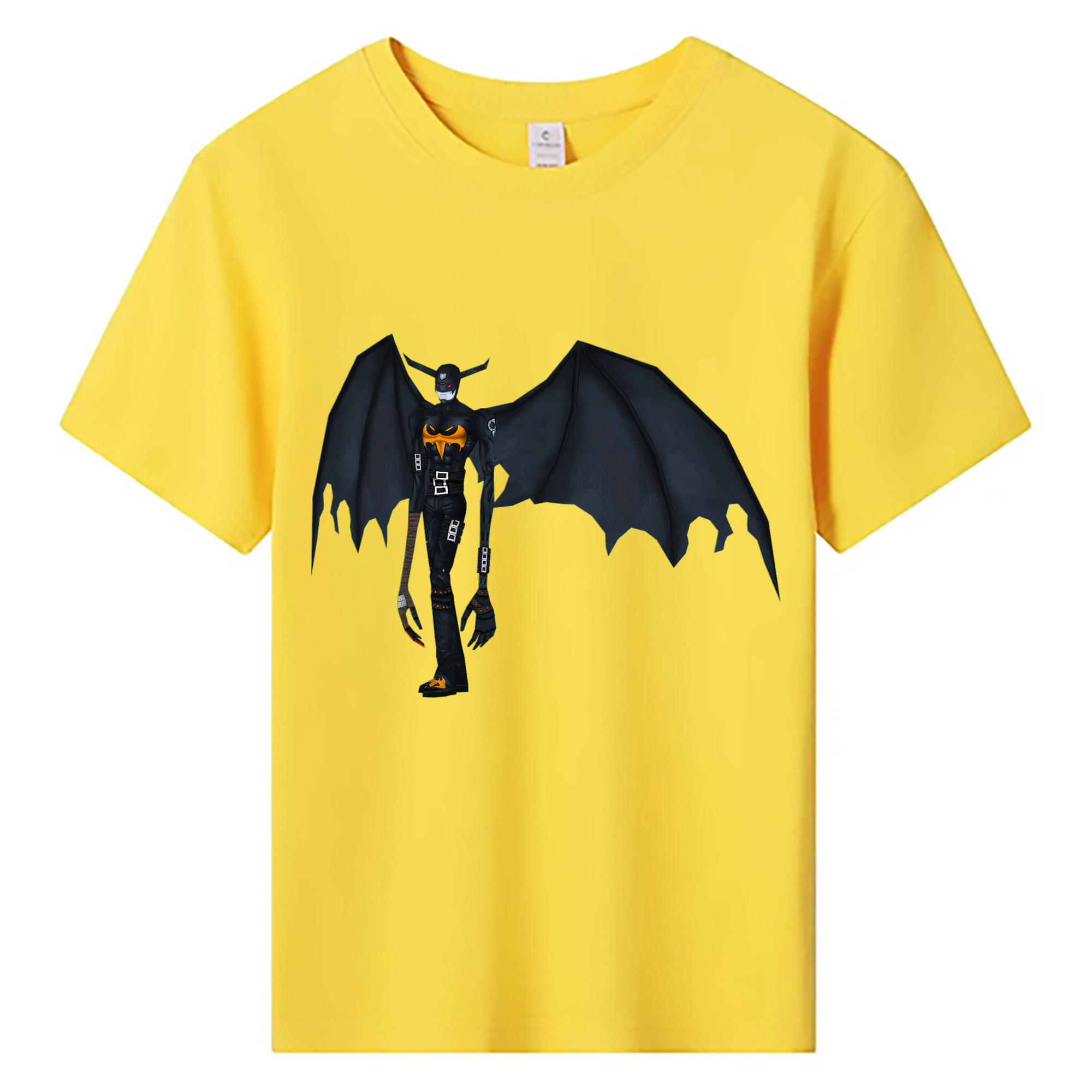 （画像用） Digimon デジタルモンスター/デジモン 綿100％キッズTシャツ（フロントプリント）