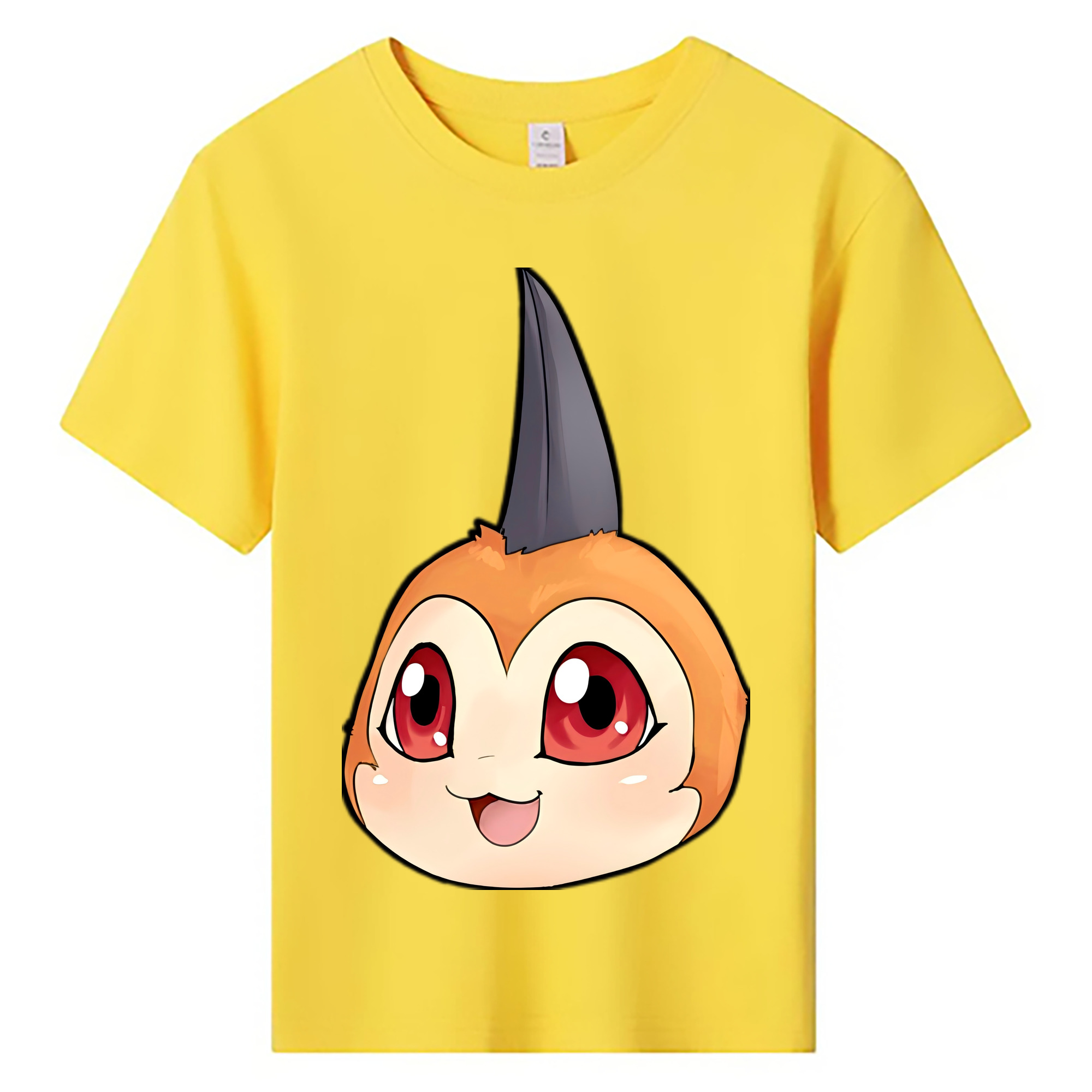 （画像用） Digimon デジタルモンスター/デジモン 綿100％キッズTシャツ（フロントプリント）