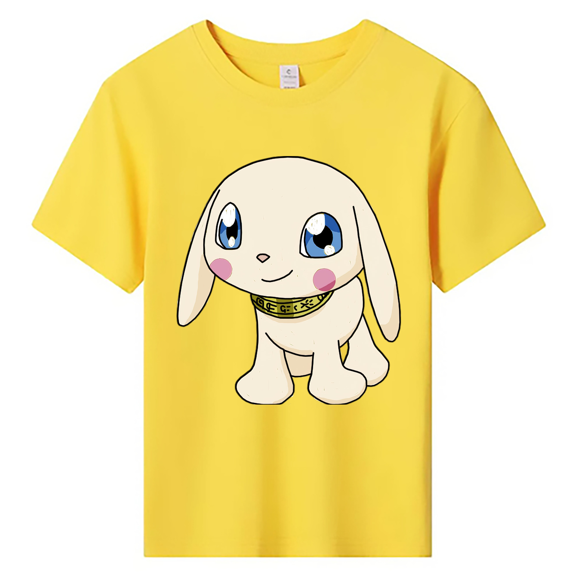 （画像用） Digimon デジタルモンスター/デジモン 綿100％キッズTシャツ（フロントプリント）