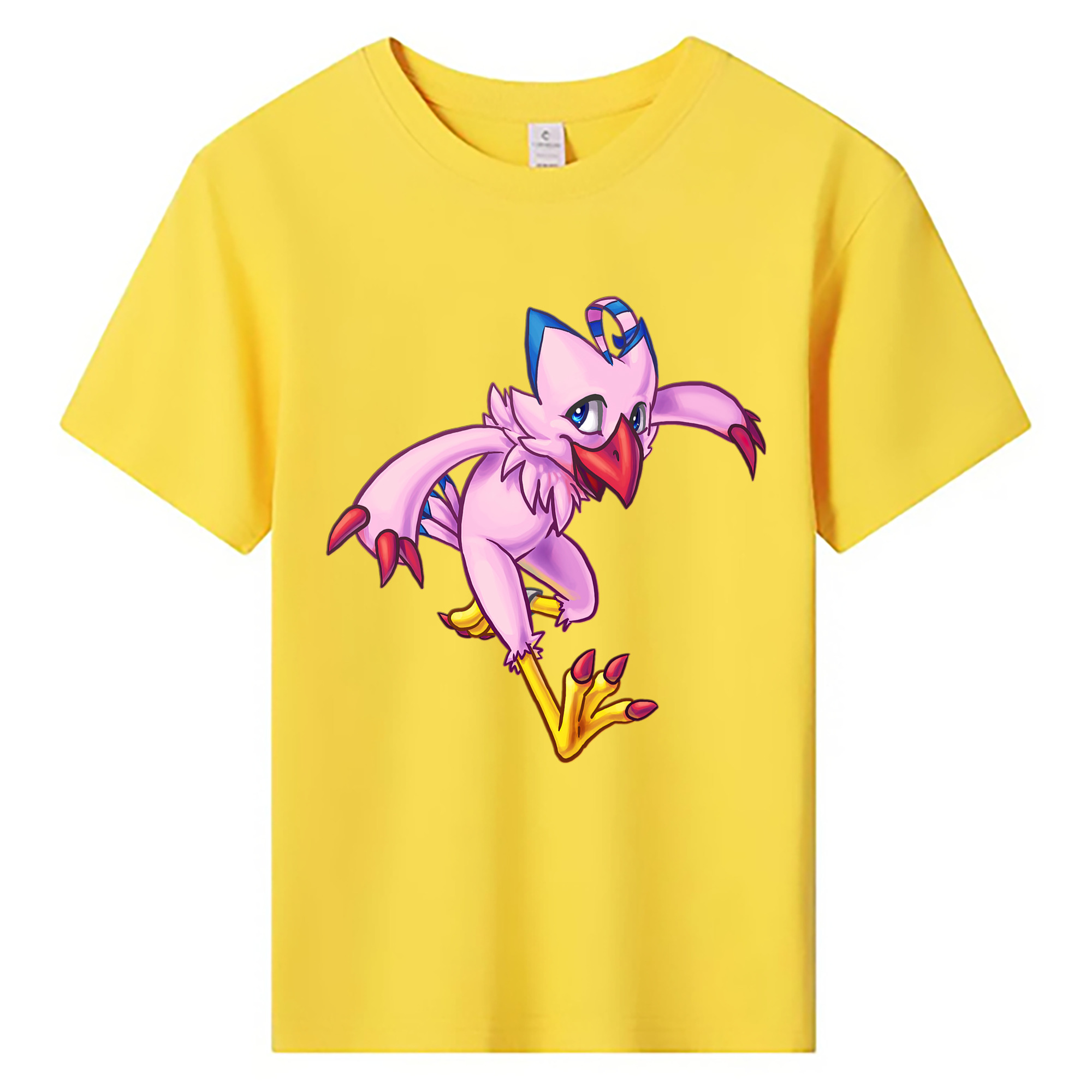 （画像用） Digimon デジタルモンスター/デジモン 綿100％キッズTシャツ（フロントプリント）