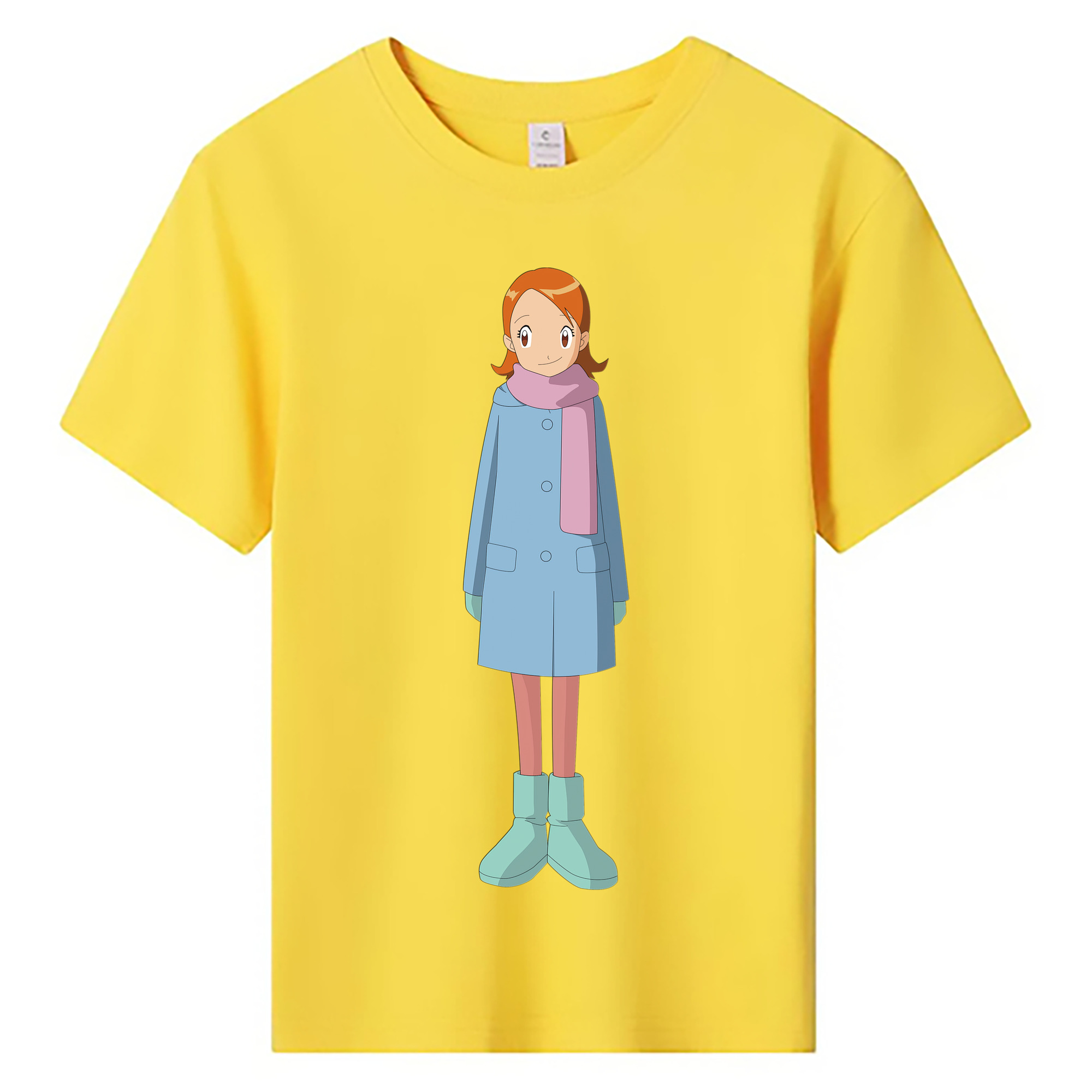 （画像用） Digimon デジタルモンスター/デジモン 綿100％キッズTシャツ（フロントプリント）