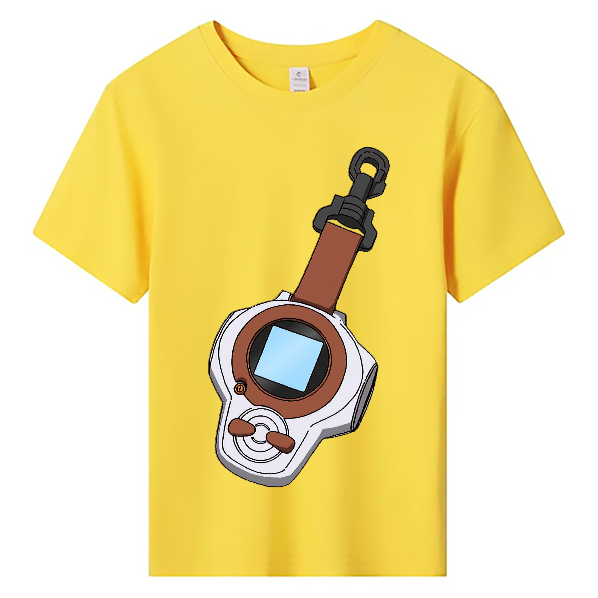 （画像用） Digimon デジタルモンスター/デジモン 綿100％キッズTシャツ（フロントプリント）