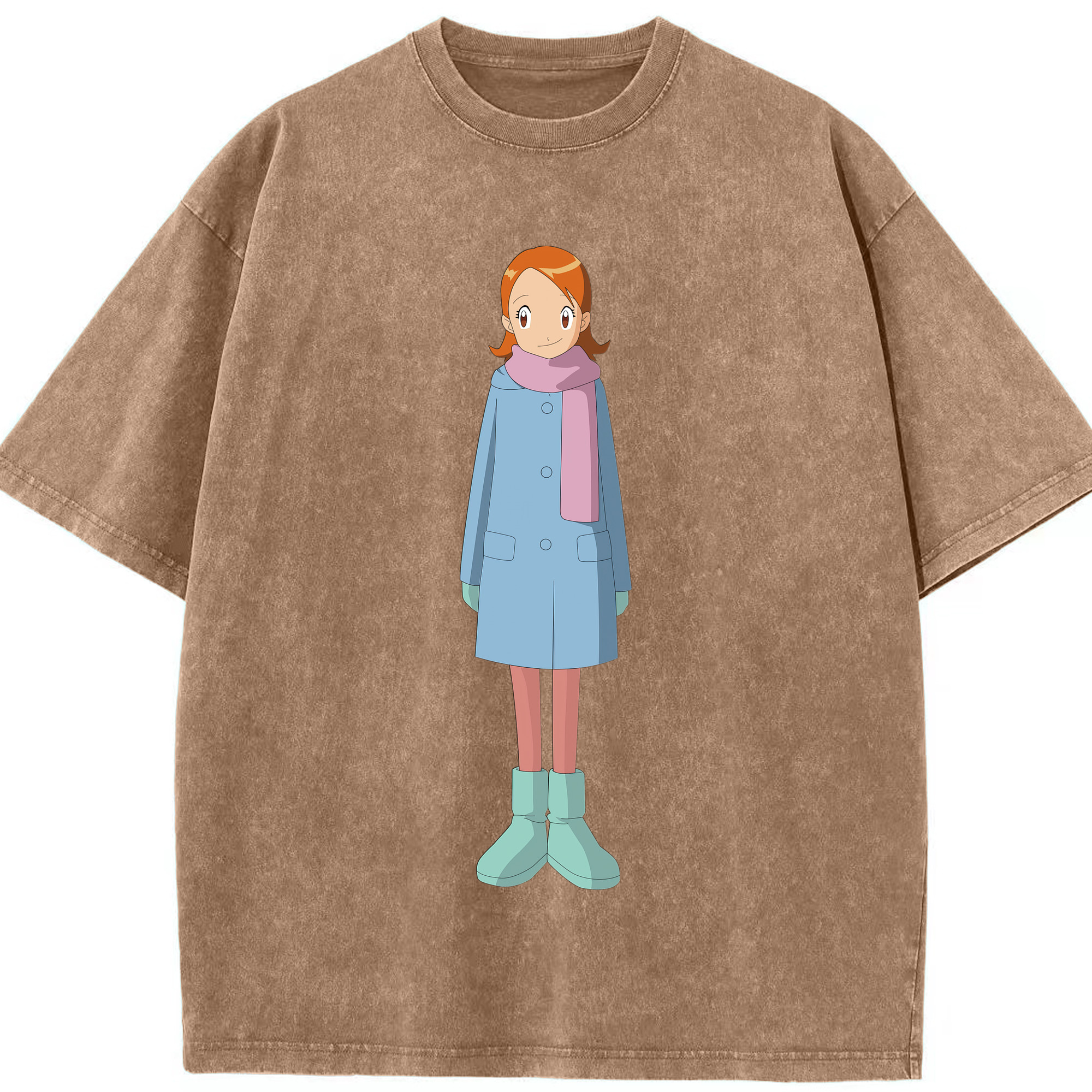 （画像用） Digimon デジタルモンスター/デジモン 綿100% ヴィンテージ風 半袖Tシャツ（フロントプリント）