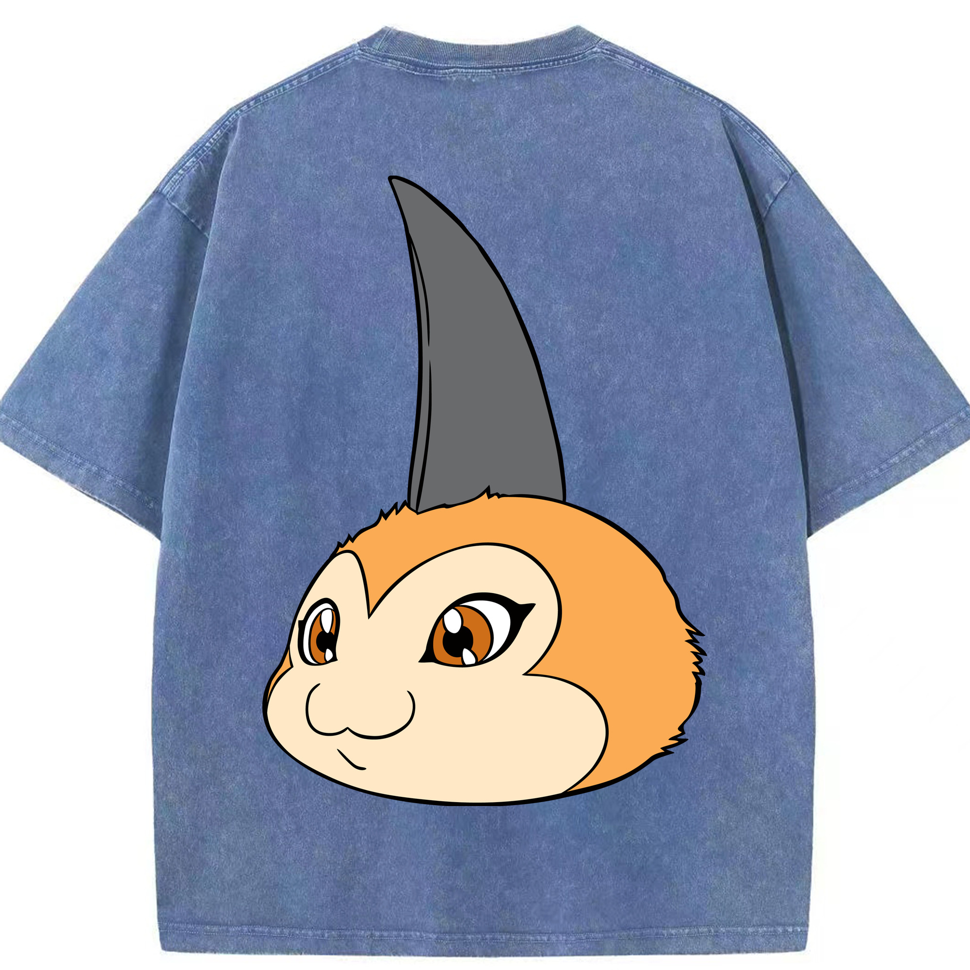 （画像用） Digimon デジタルモンスター/デジモン 綿100% ヴィンテージ風 半袖Tシャツ（背面プリント）