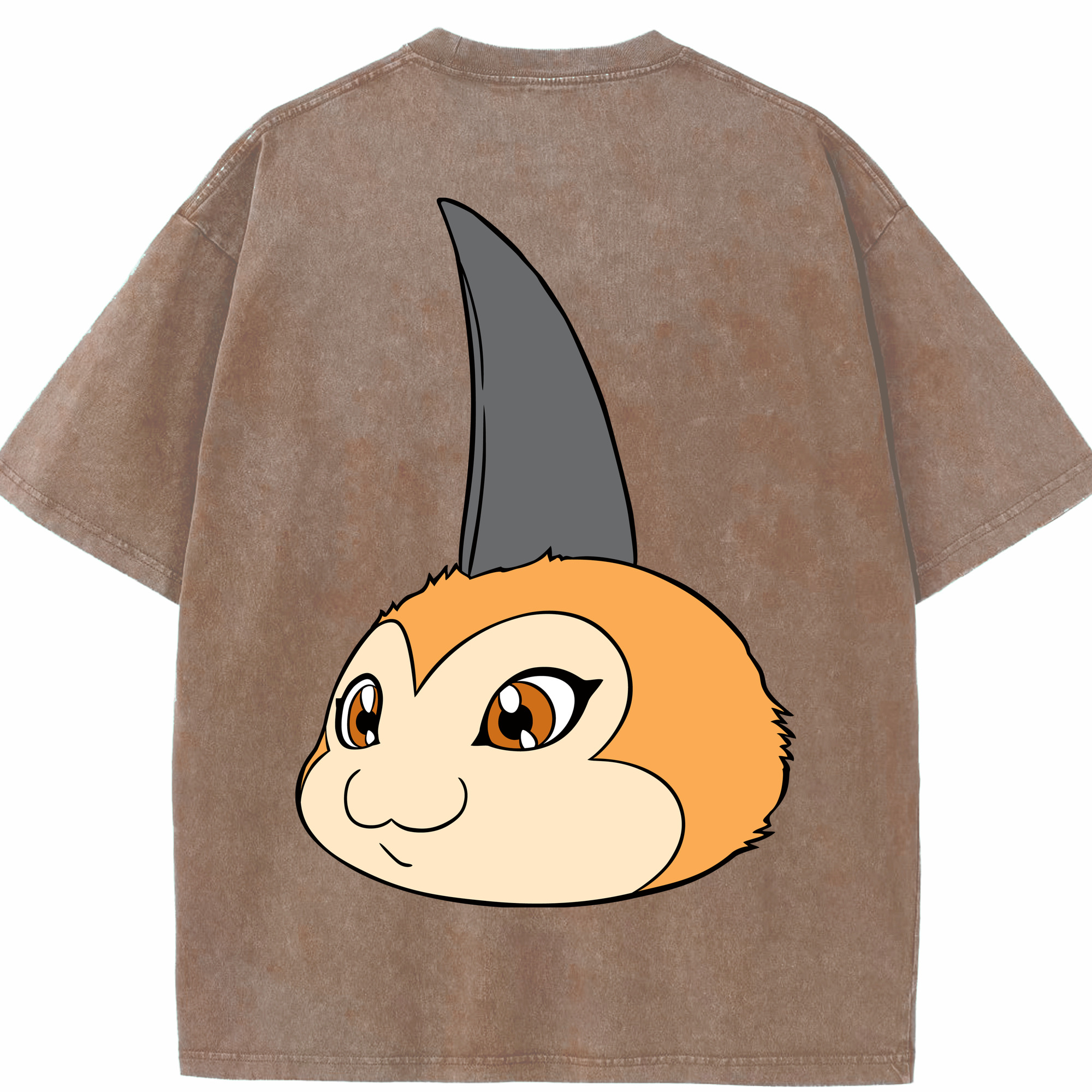 （画像用） Digimon デジタルモンスター/デジモン 綿100% ヴィンテージ風 半袖Tシャツ（背面プリント）