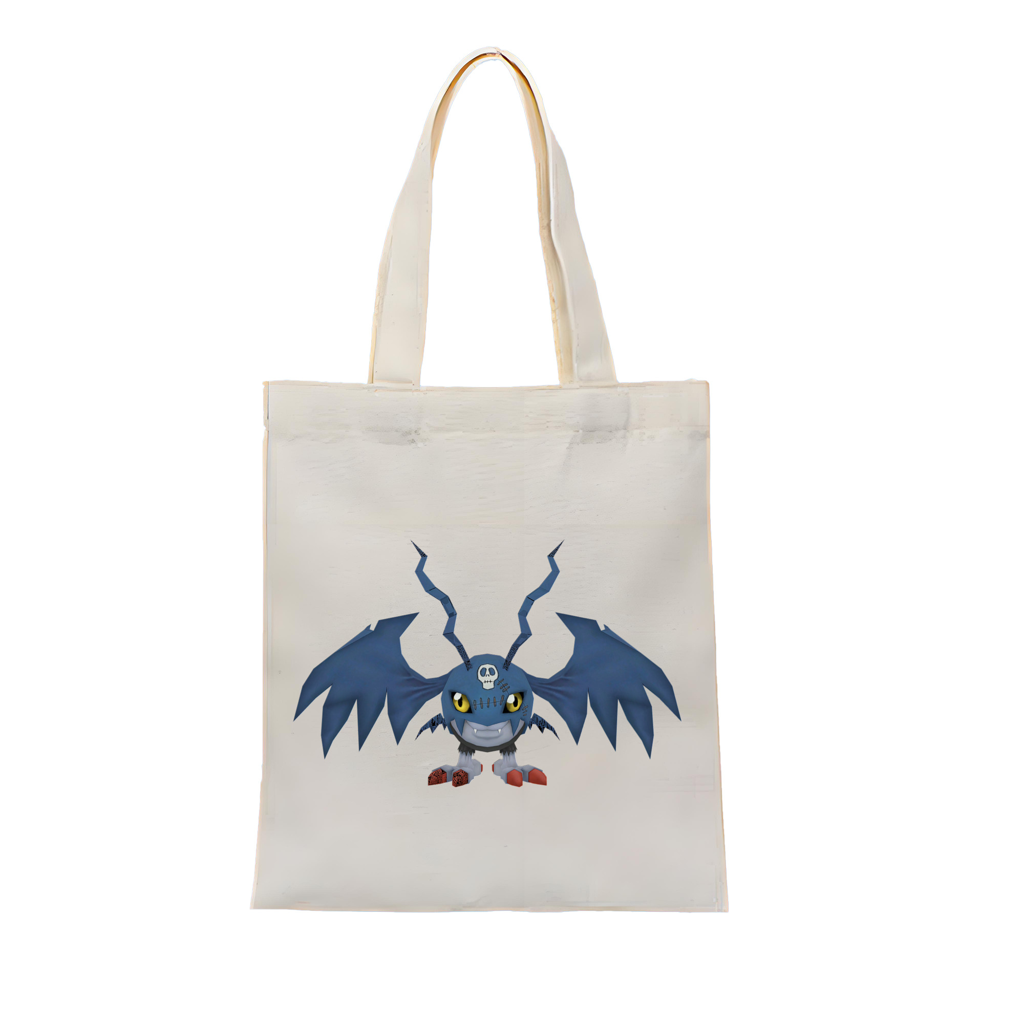 （画像用） Digimon デジタルモンスター/デジモン 縦型キャンバス生地手提げバッグ　トートバッグ