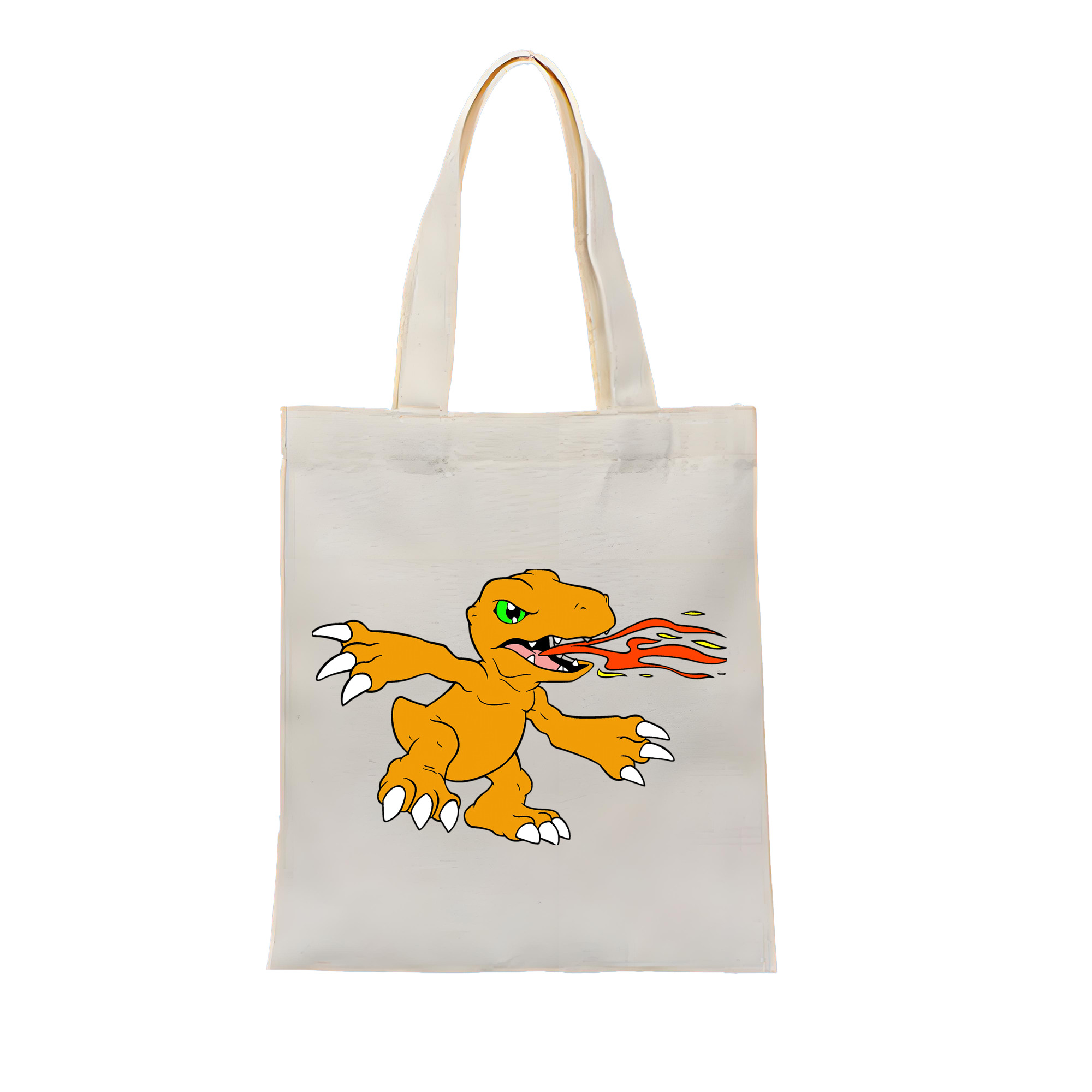（画像用） Digimon デジタルモンスター/デジモン 縦型キャンバス生地手提げバッグ　トートバッグ