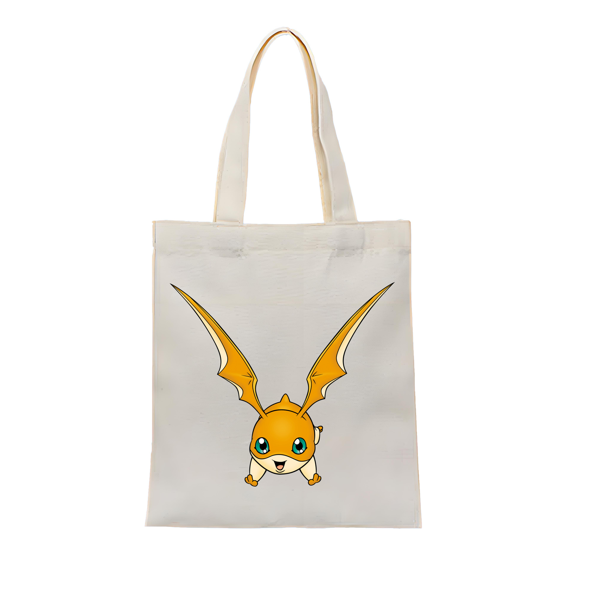 （画像用） Digimon デジタルモンスター/デジモン 縦型キャンバス生地手提げバッグ　トートバッグ
