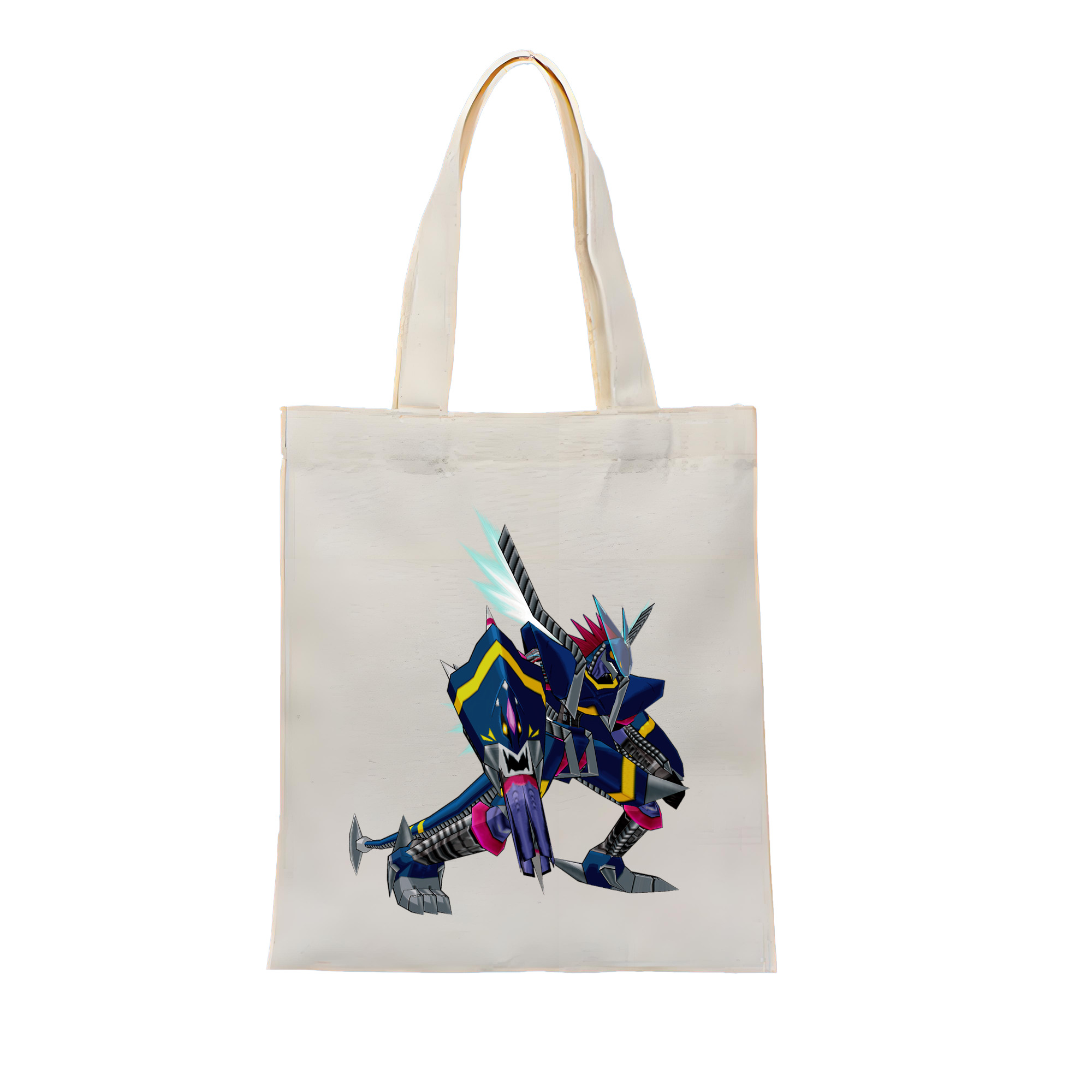 （画像用） Digimon デジタルモンスター/デジモン 縦型キャンバス生地手提げバッグ　トートバッグ
