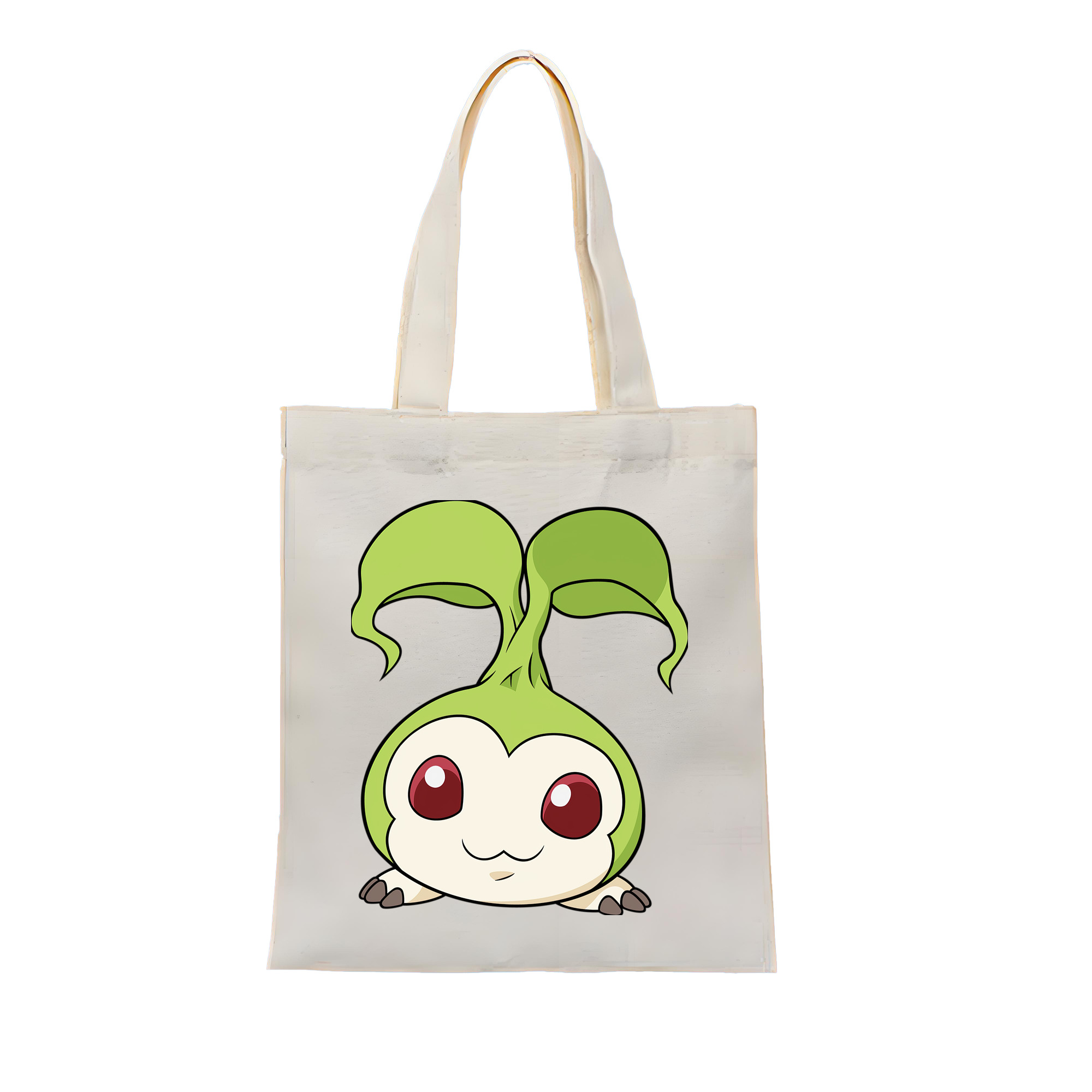 （画像用） Digimon デジタルモンスター/デジモン 縦型キャンバス生地手提げバッグ　トートバッグ