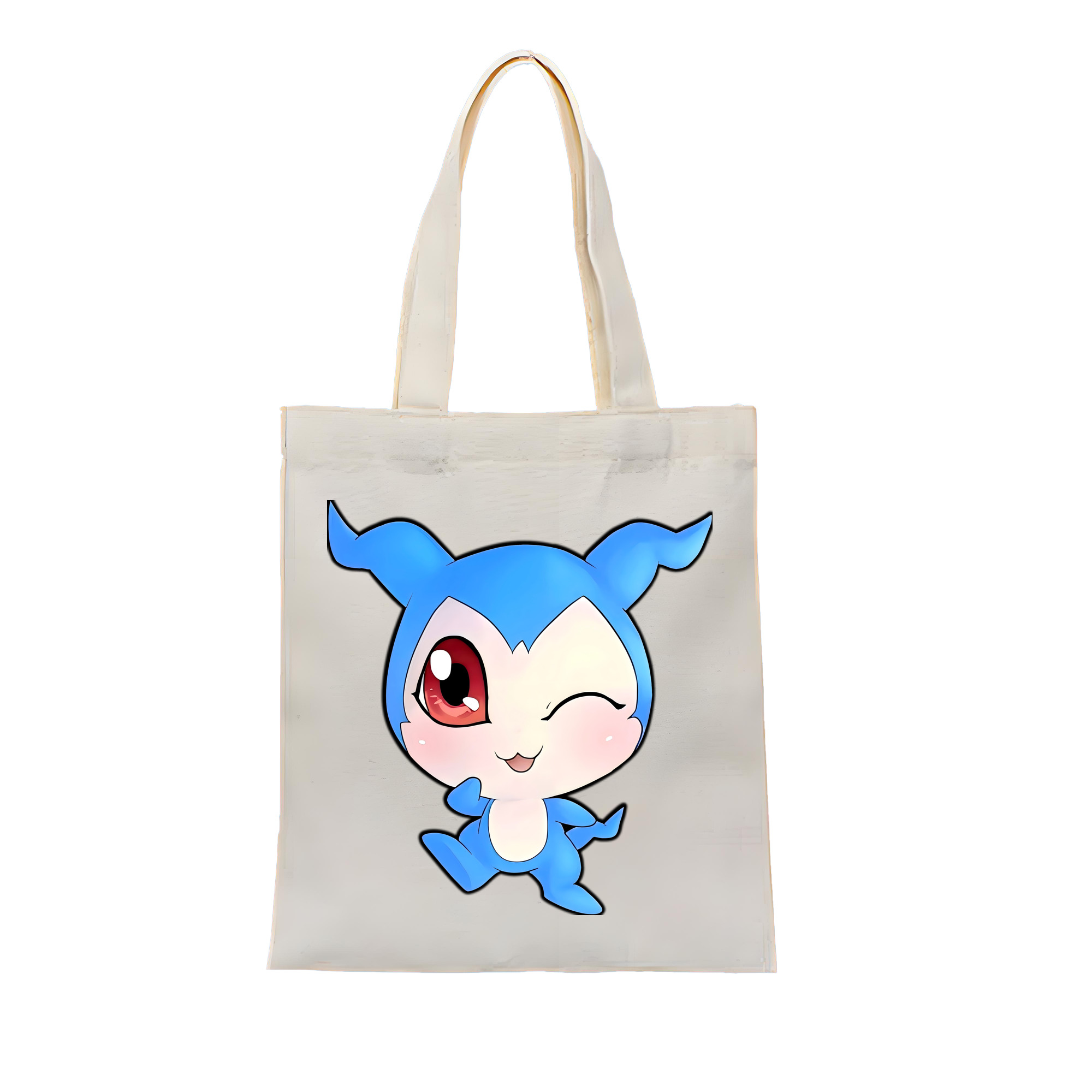 （画像用） Digimon デジタルモンスター/デジモン 縦型キャンバス生地手提げバッグ　トートバッグ