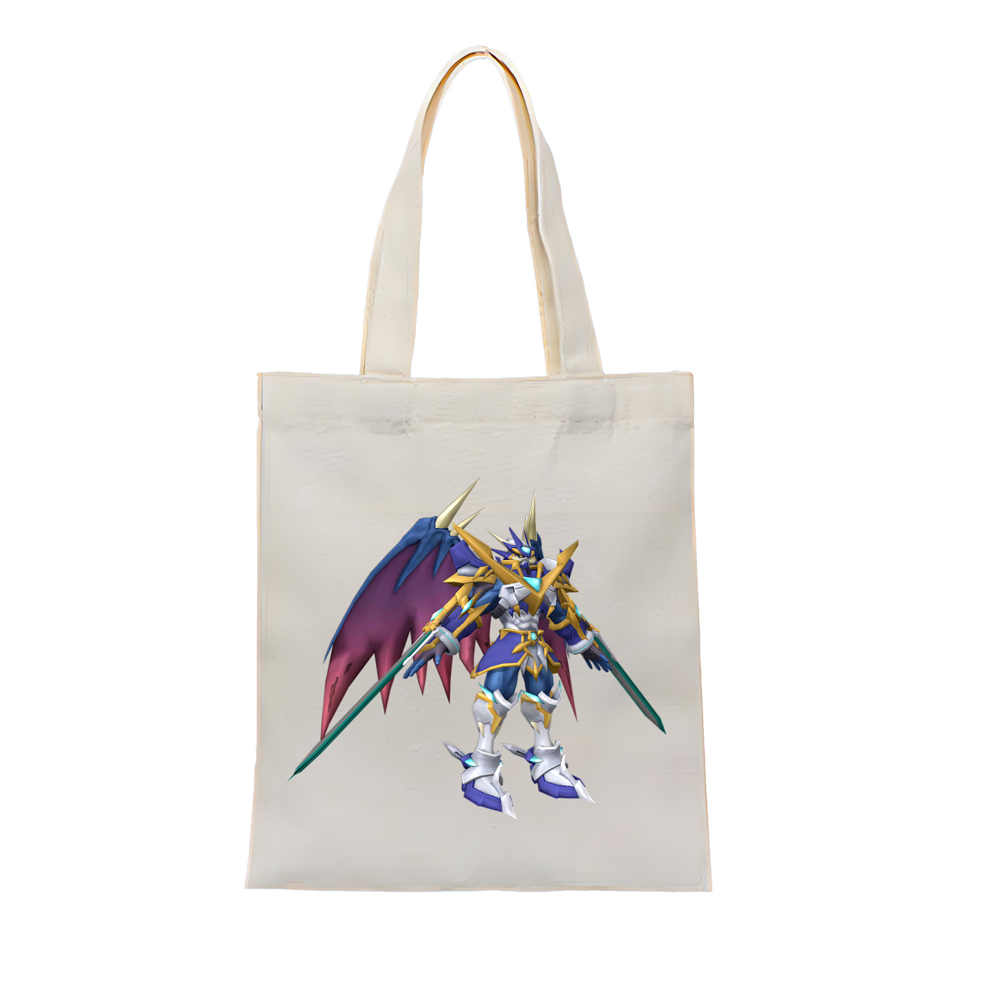 （画像用） Digimon デジタルモンスター/デジモン 縦型キャンバス生地手提げバッグ　トートバッグ