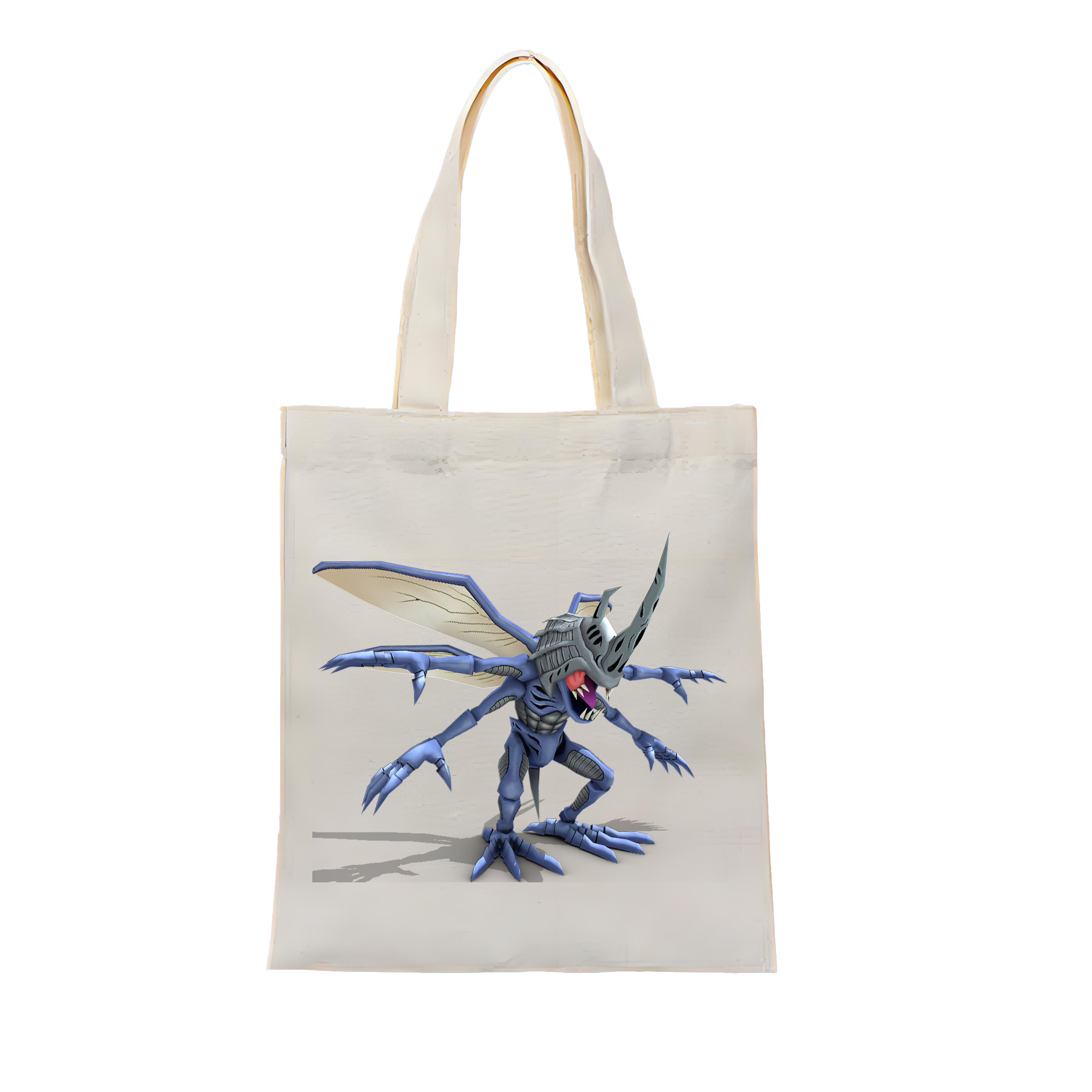 （画像用） Digimon デジタルモンスター/デジモン 縦型キャンバス生地手提げバッグ　トートバッグ