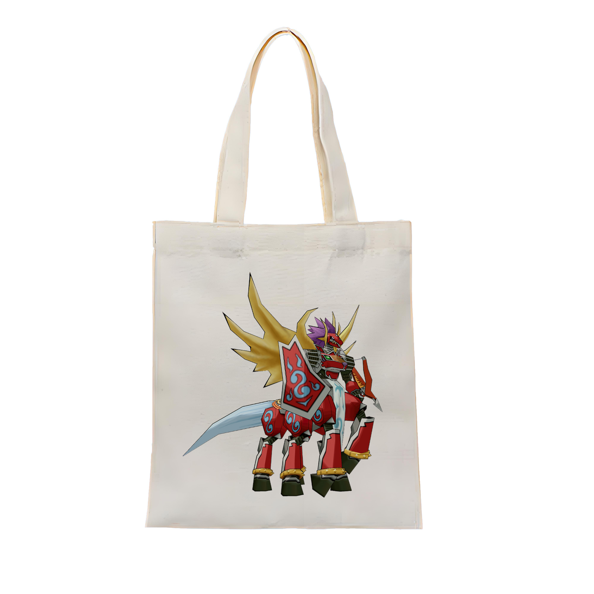 （画像用） Digimon デジタルモンスター/デジモン 縦型キャンバス生地手提げバッグ　トートバッグ