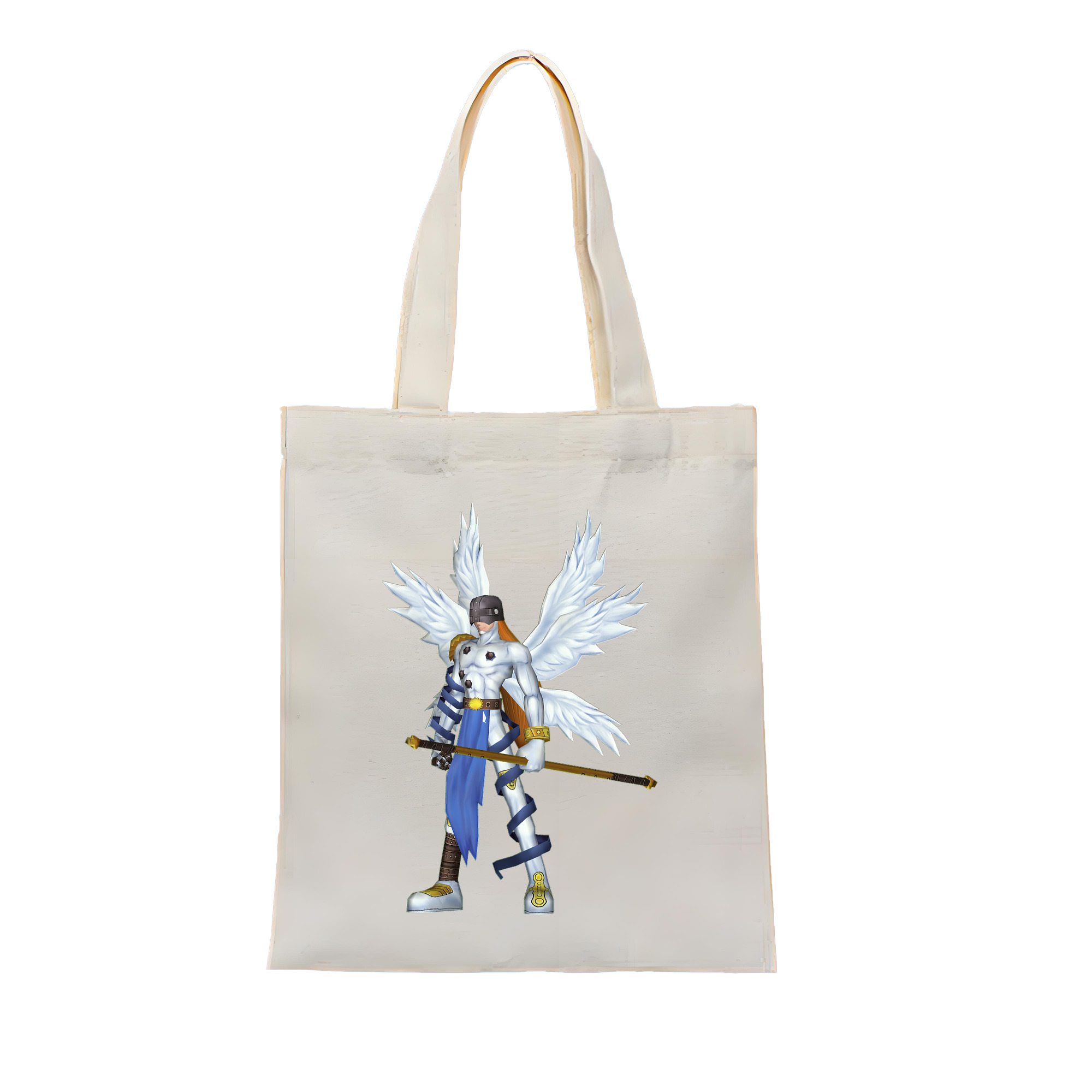 （画像用） Digimon デジタルモンスター/デジモン 縦型キャンバス生地手提げバッグ　トートバッグ