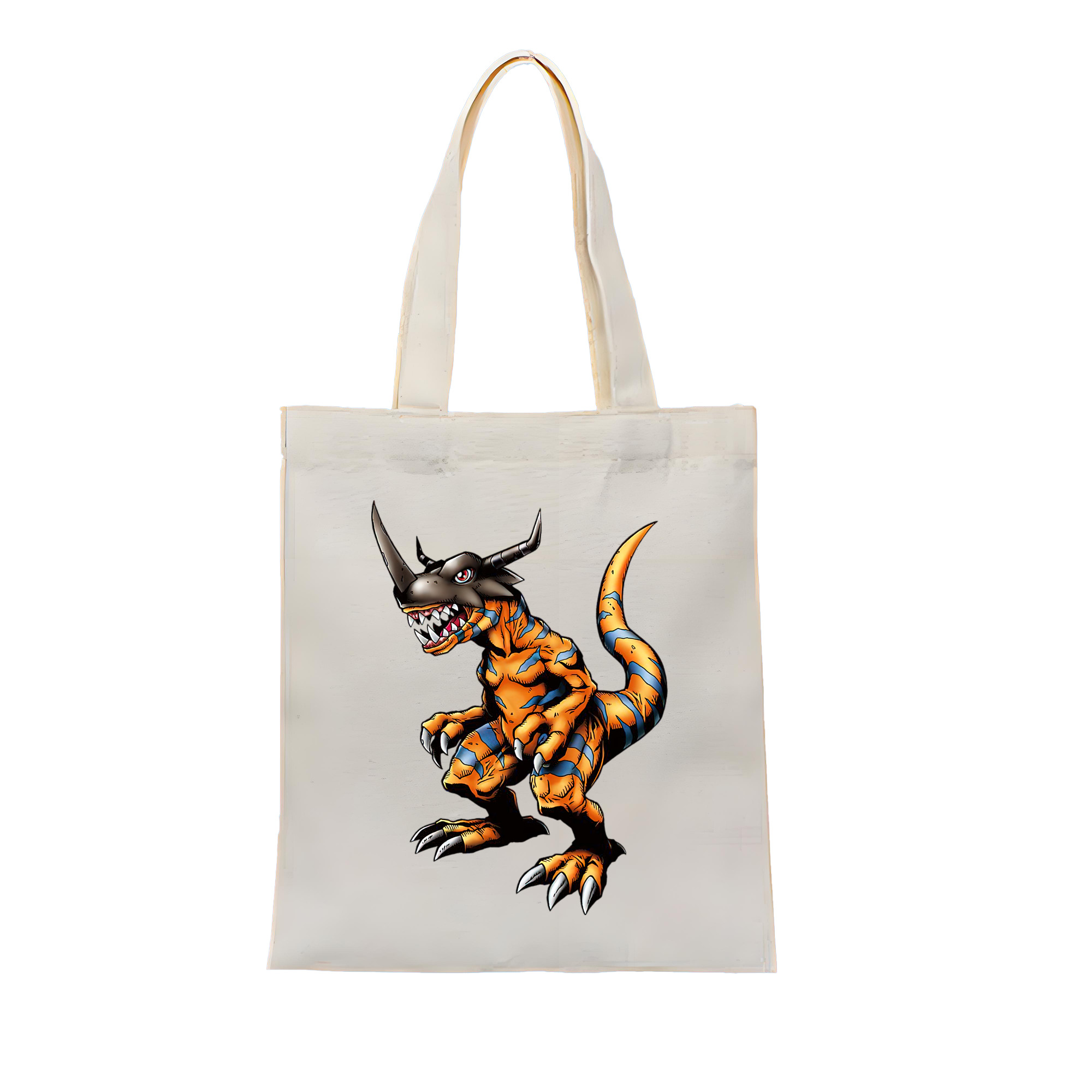 （画像用） Digimon デジタルモンスター/デジモン 縦型キャンバス生地手提げバッグ　トートバッグ